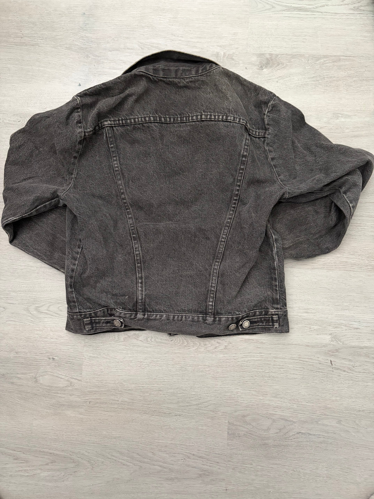 Vintage Rustler Black Denim Jean Jacket