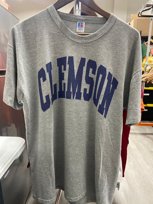 Clemson grey tee