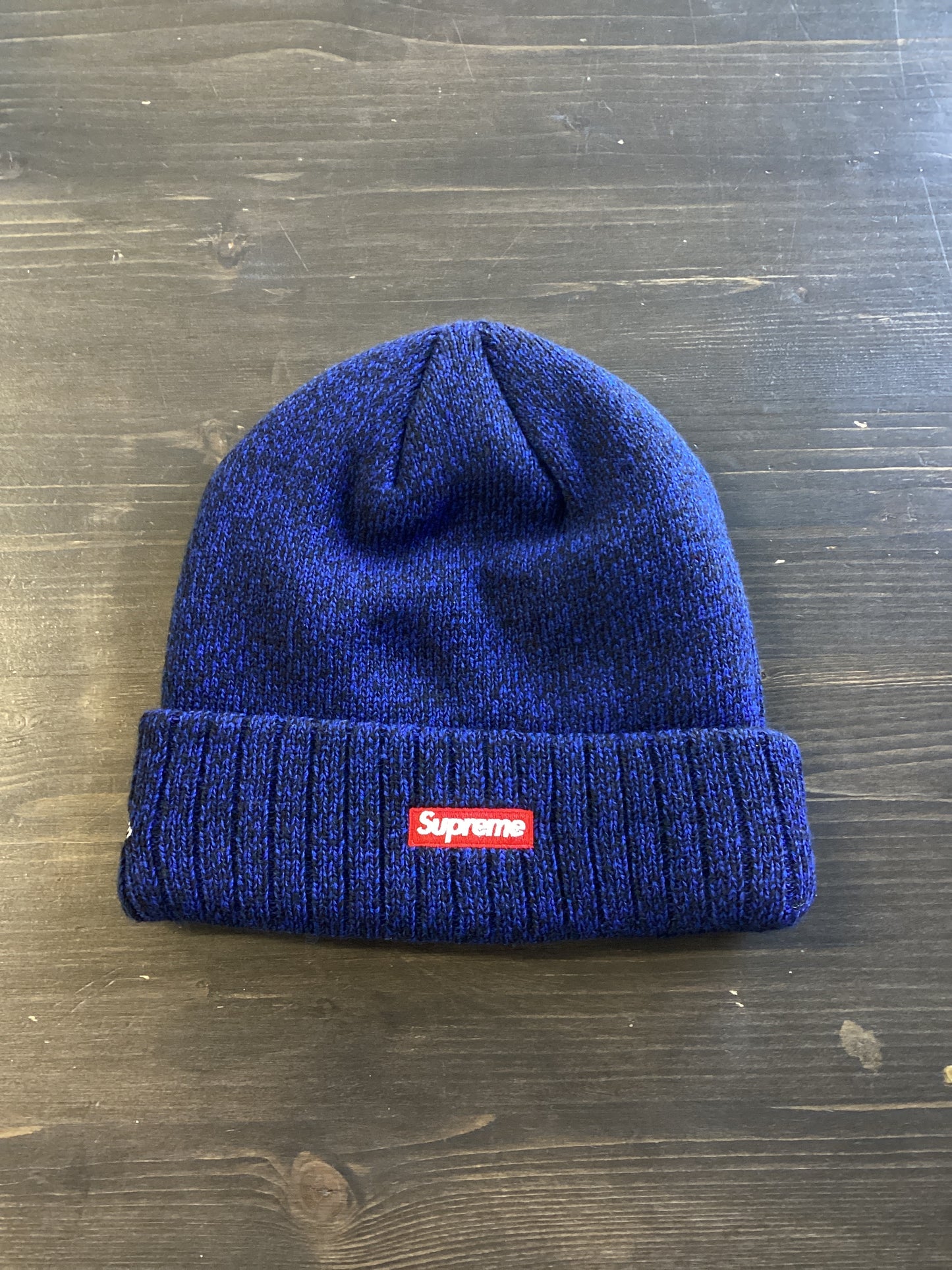 Supreme Blue Marled Beanie