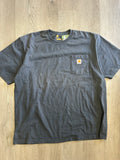 Washed Blue Carhartt Pocket Tee