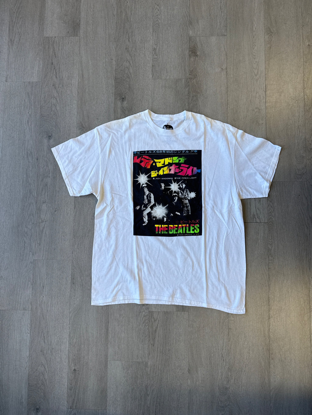 The Beatles Lady Madonna The Inner Light Japanese Tee