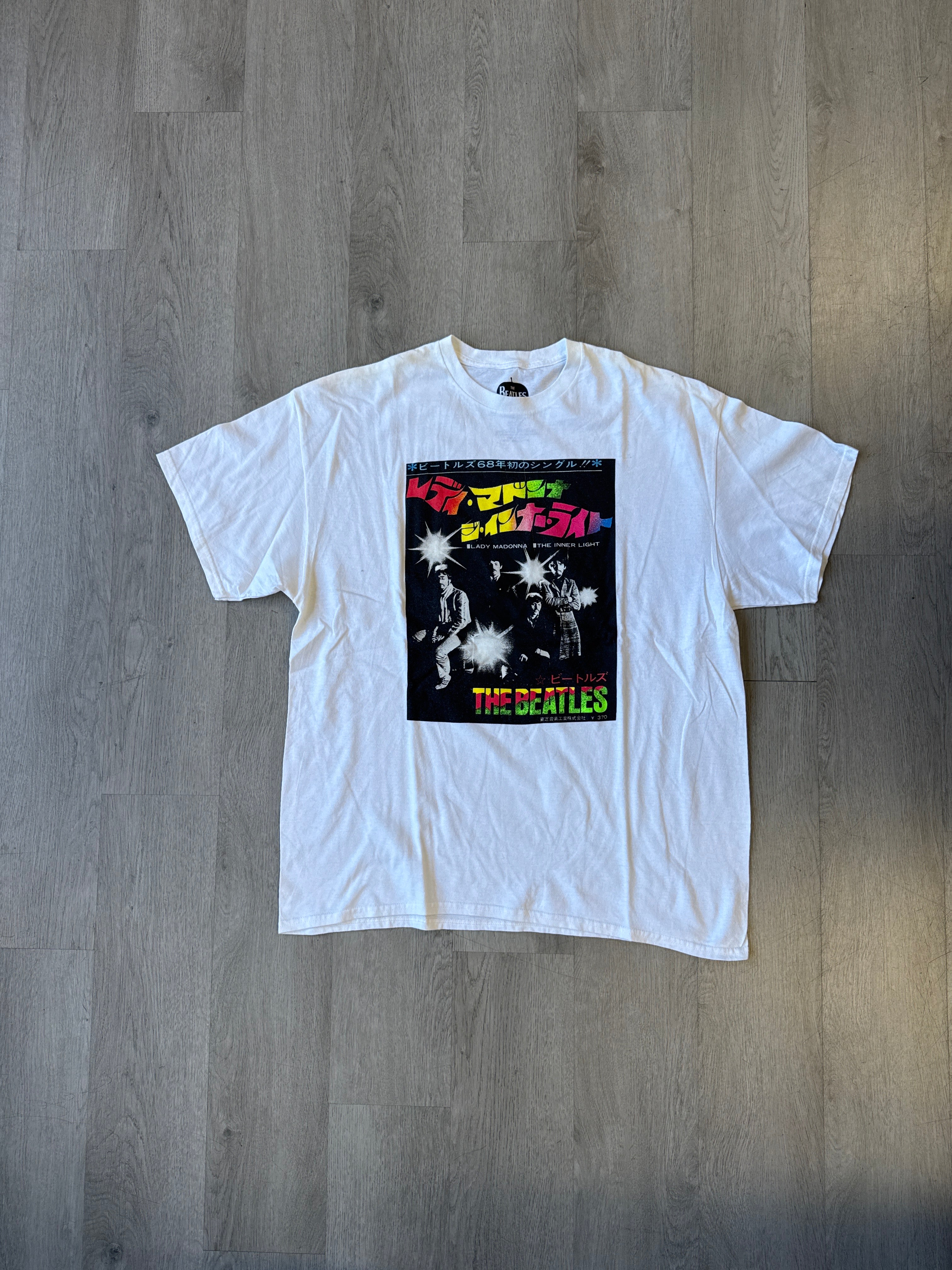 The Beatles Lady Madonna The Inner Light Japanese Tee