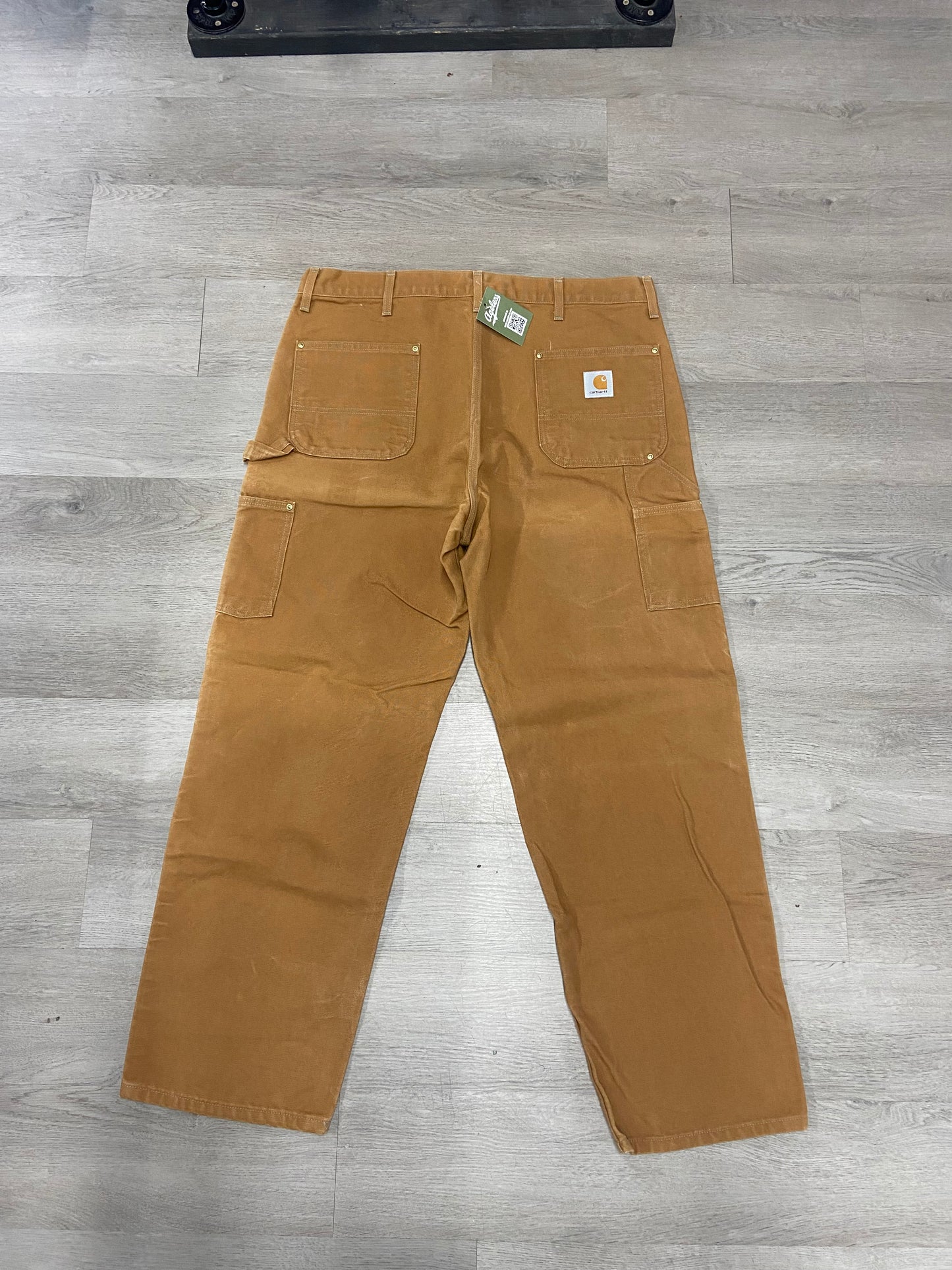 Tan Carhartt Double Knee Pants