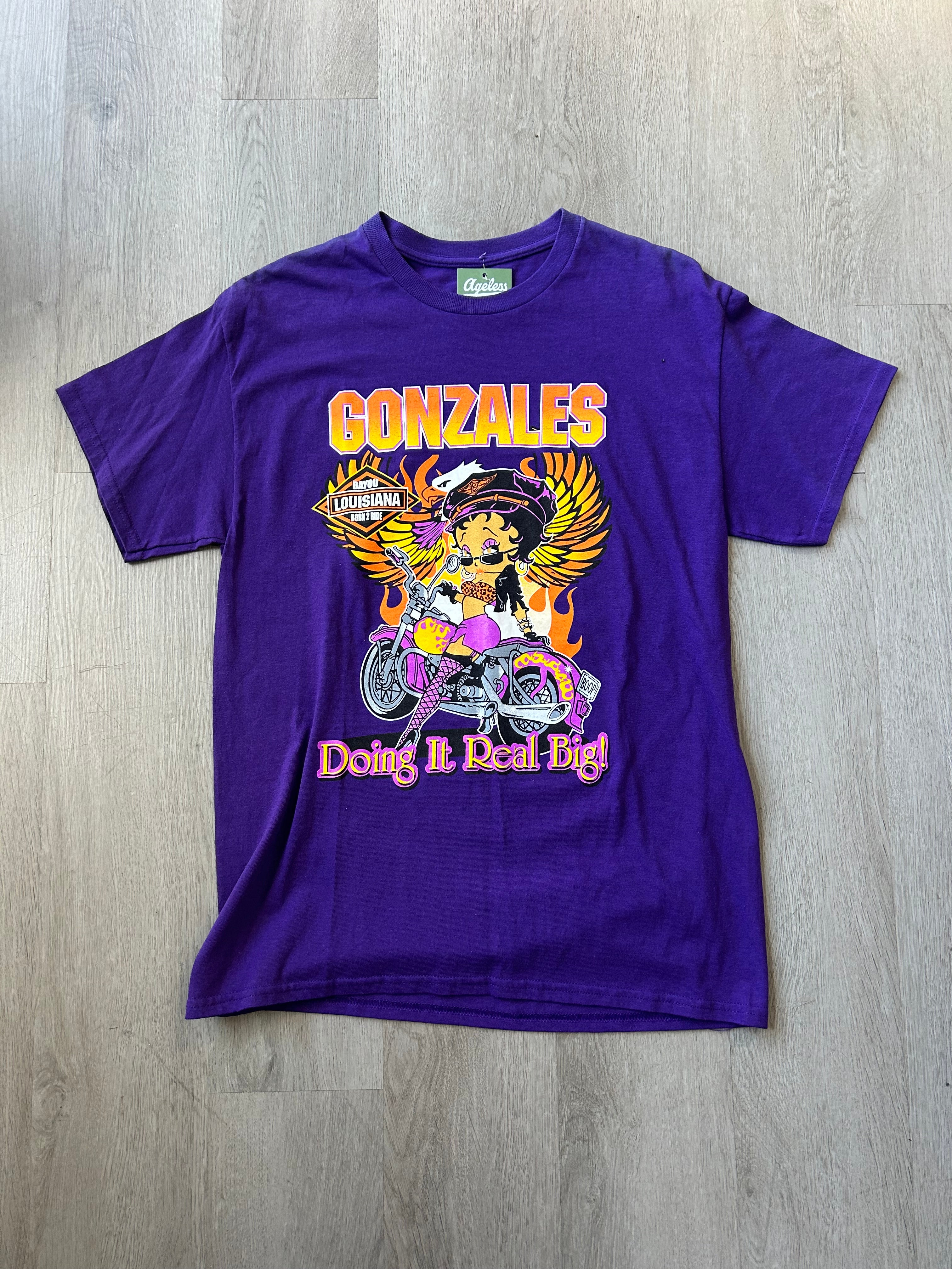 Vintage Women’s Betty Boop Motorcycle Tee