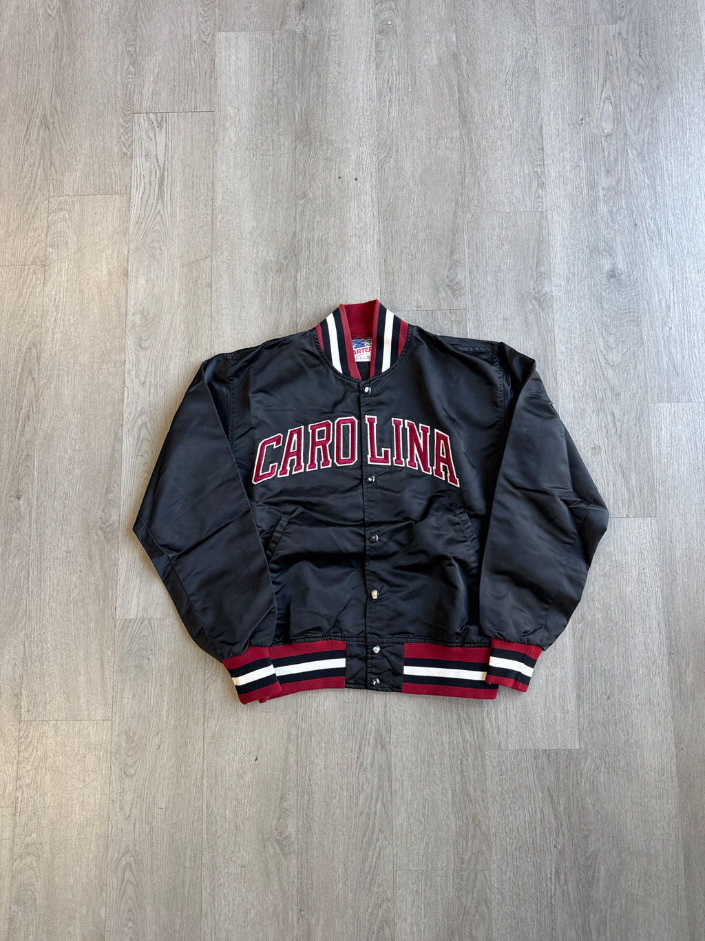 Vintage Starter University Of South Carolina Gamecocks Satin Jacket