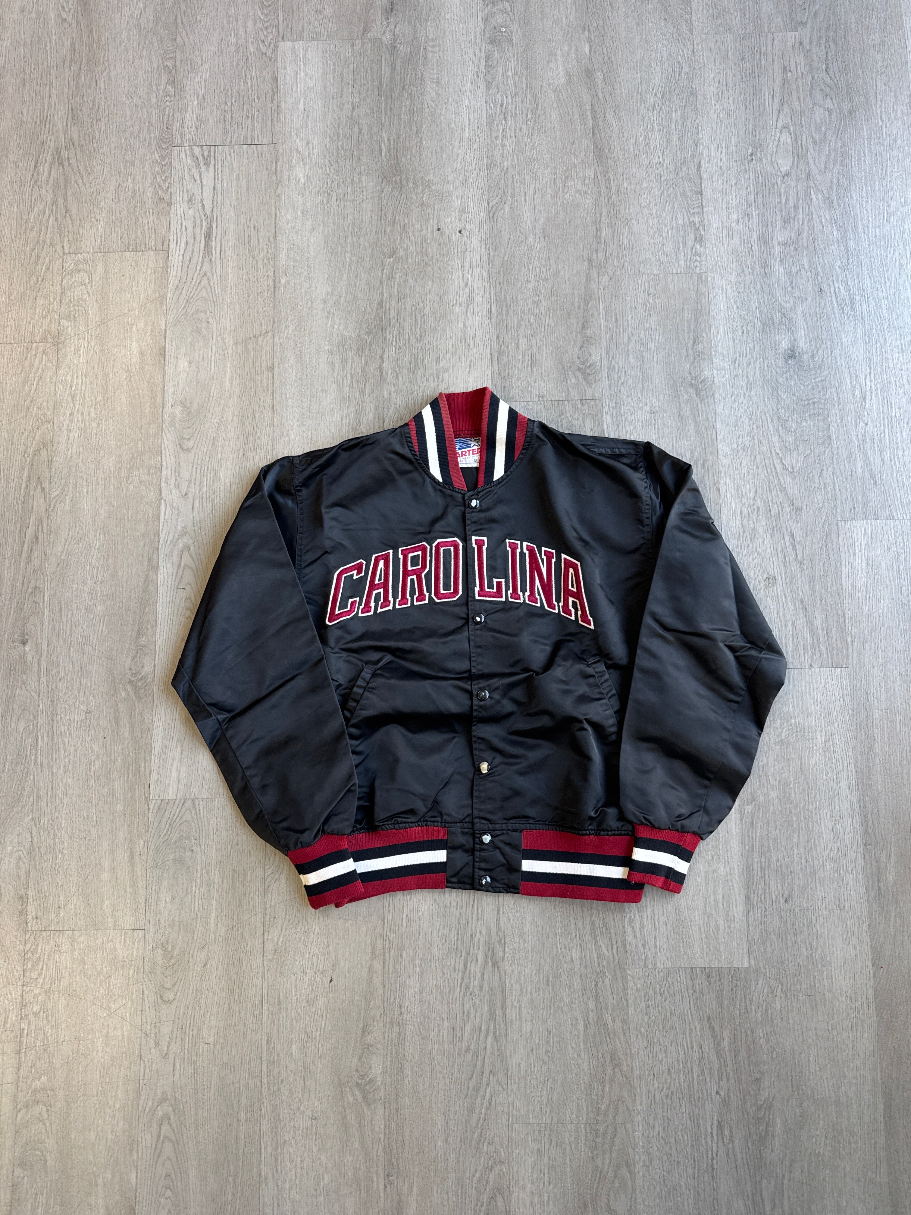 Vintage Starter University Of South Carolina Gamecocks Satin Jacket