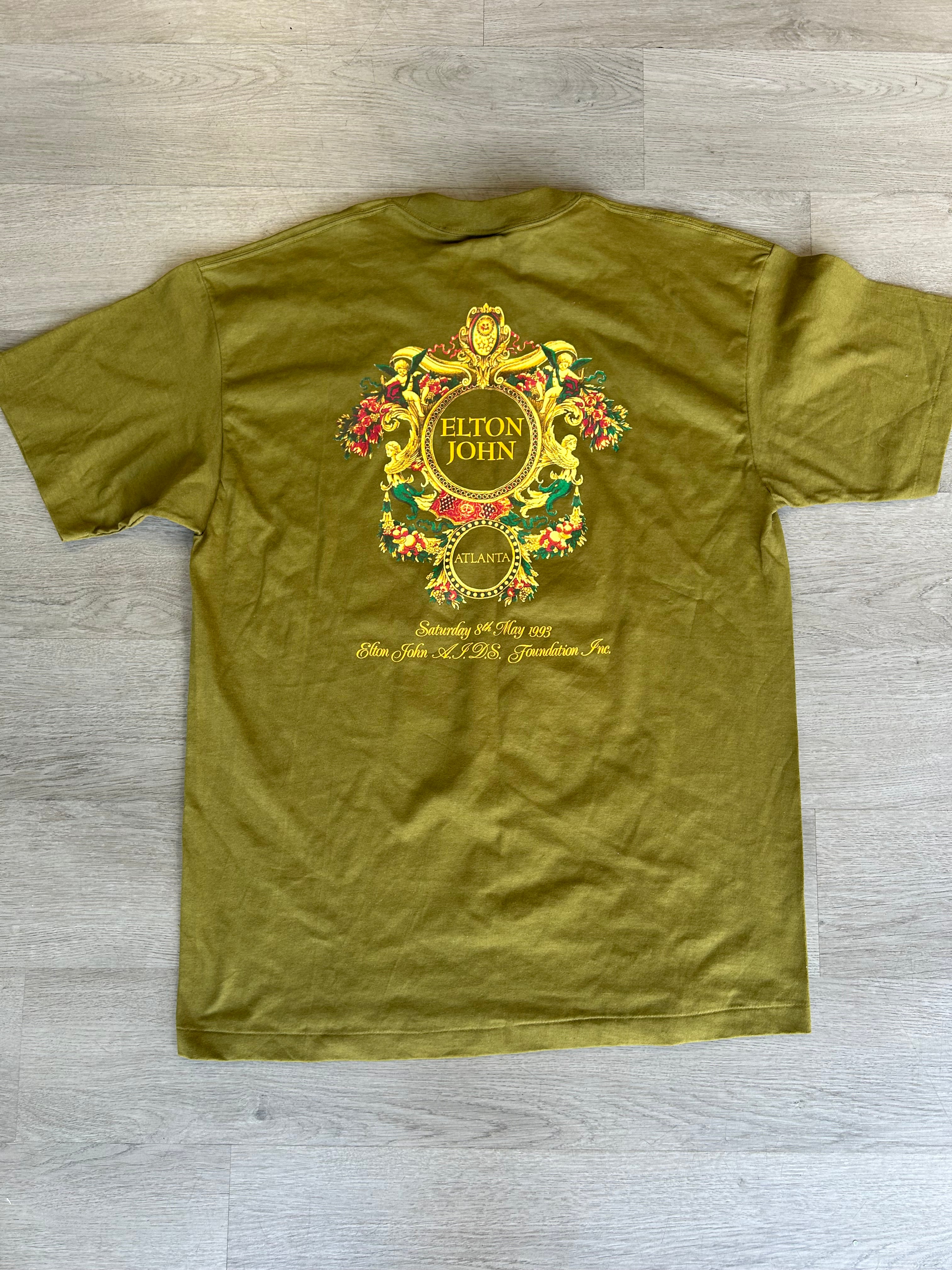 Vintage 1990s Elton John Concert Tee