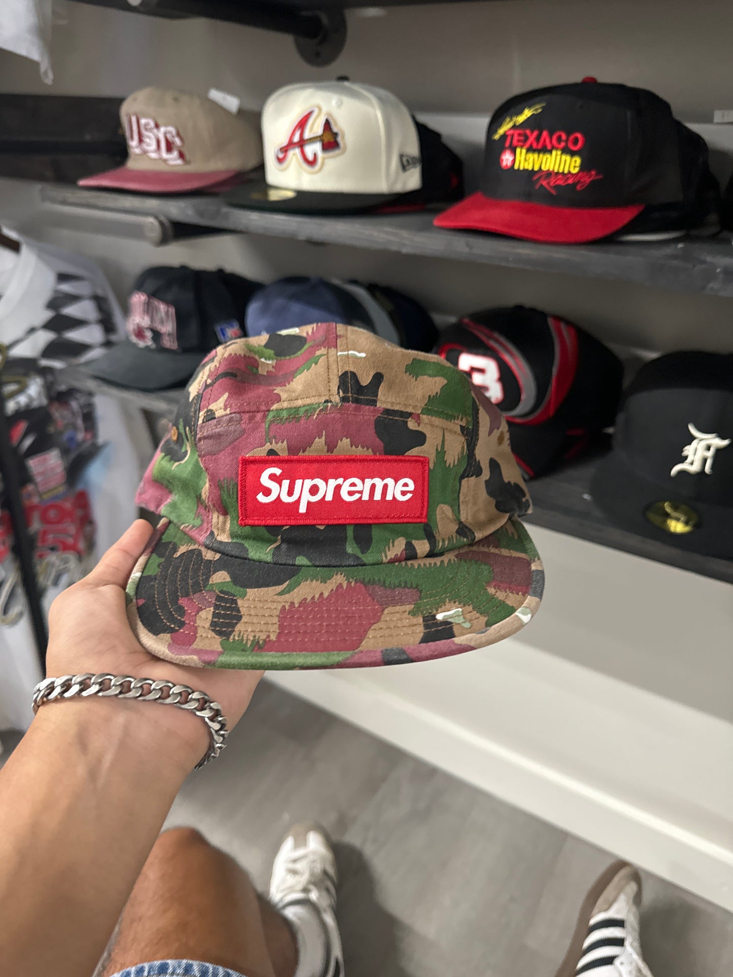 Supreme Military Swiss Camo Hat