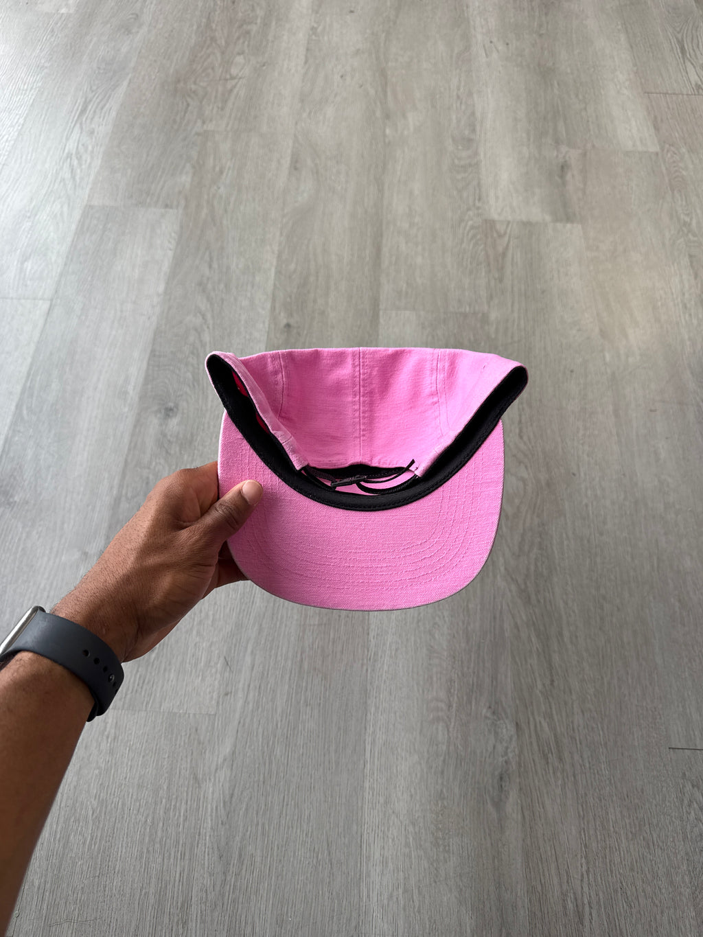 Supreme Canvas Camp Pink Cap