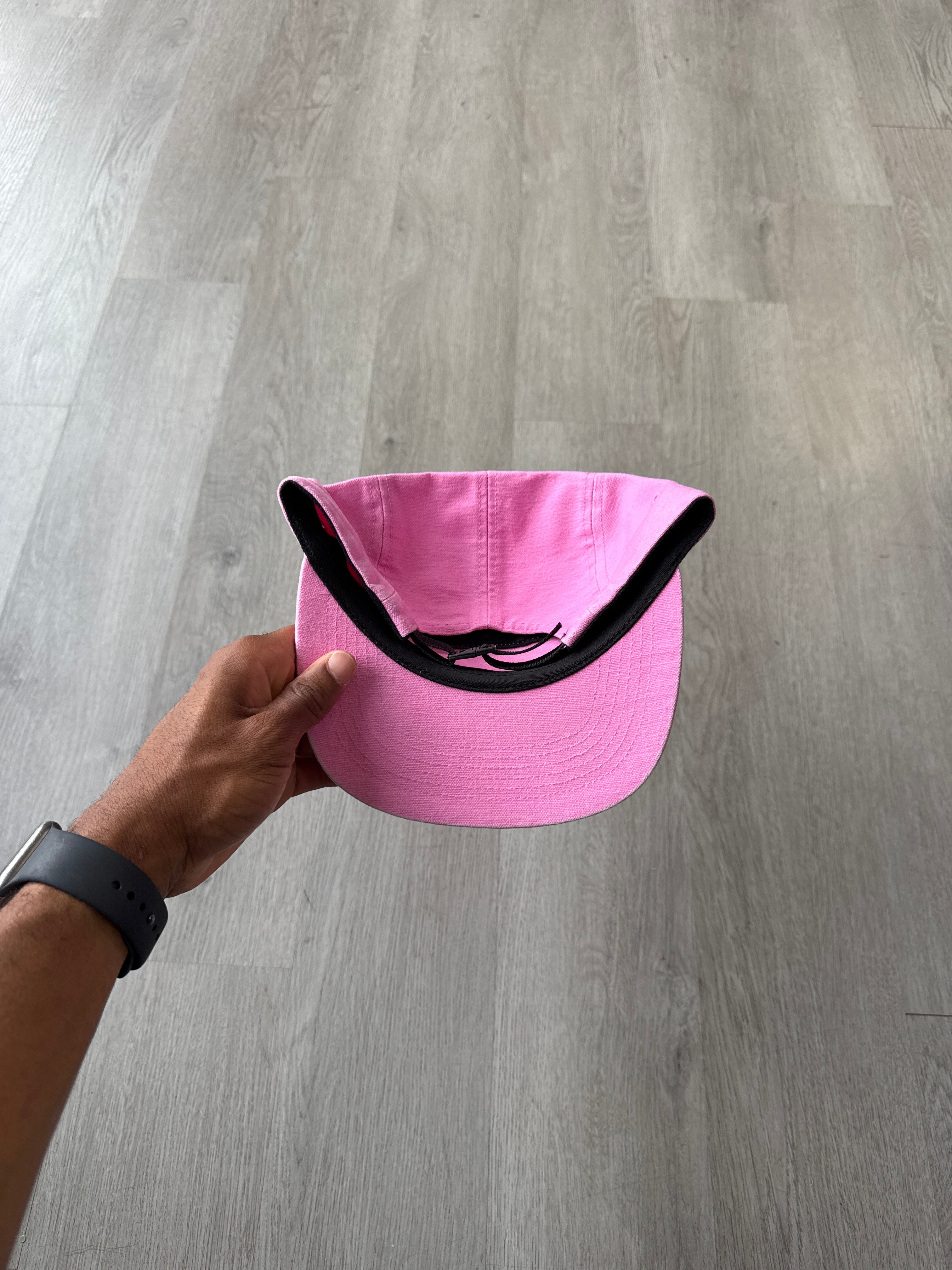 Supreme Canvas Camp Pink Cap