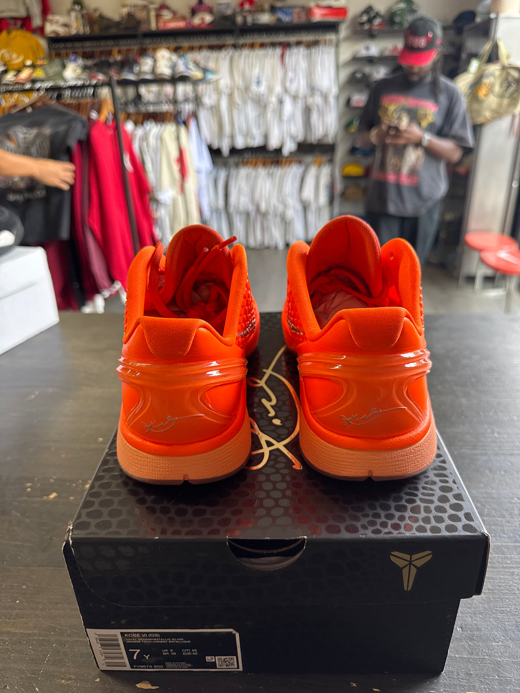 Pre-owned Nike Kobe 6 Total Orange