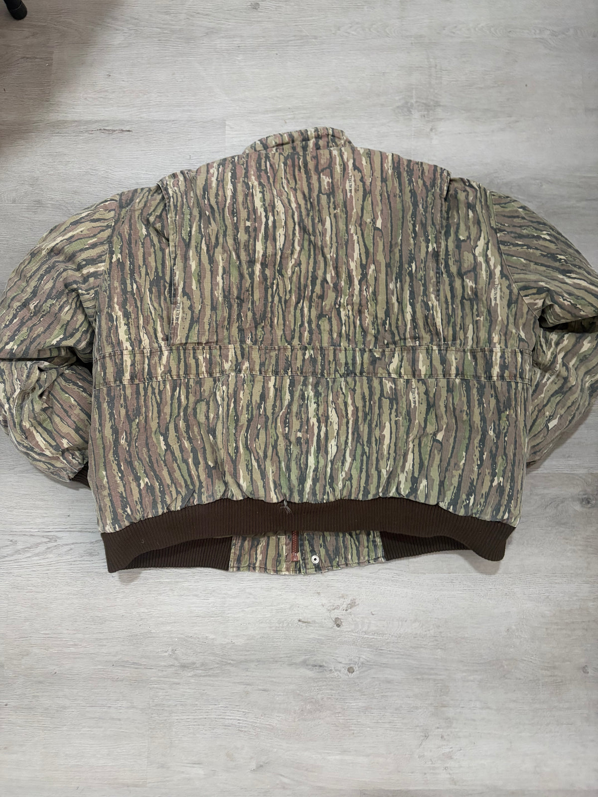 Mossy Oak Bottomland Camo Bomber Jacket