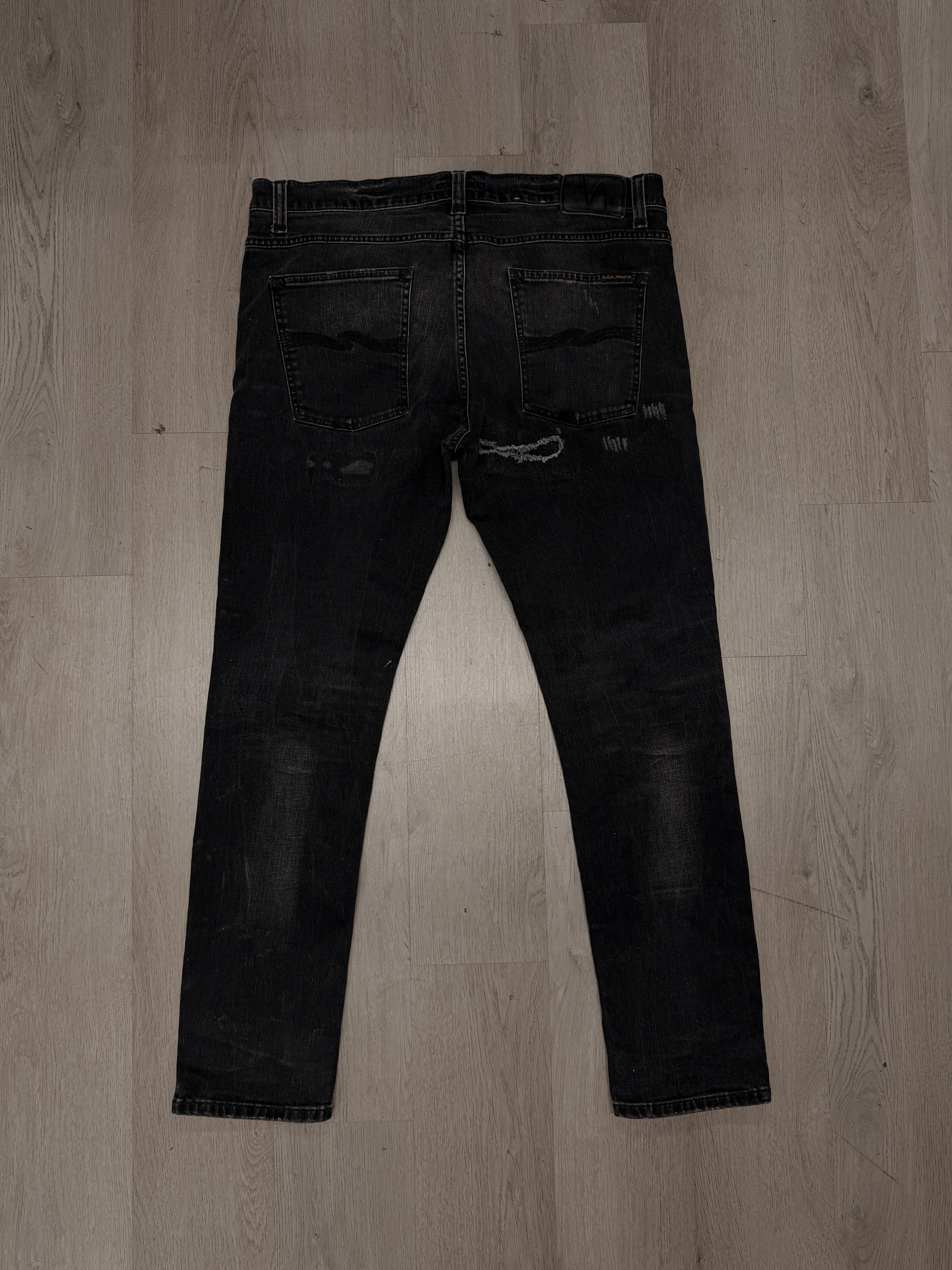 Black Nudie Denim Jeans