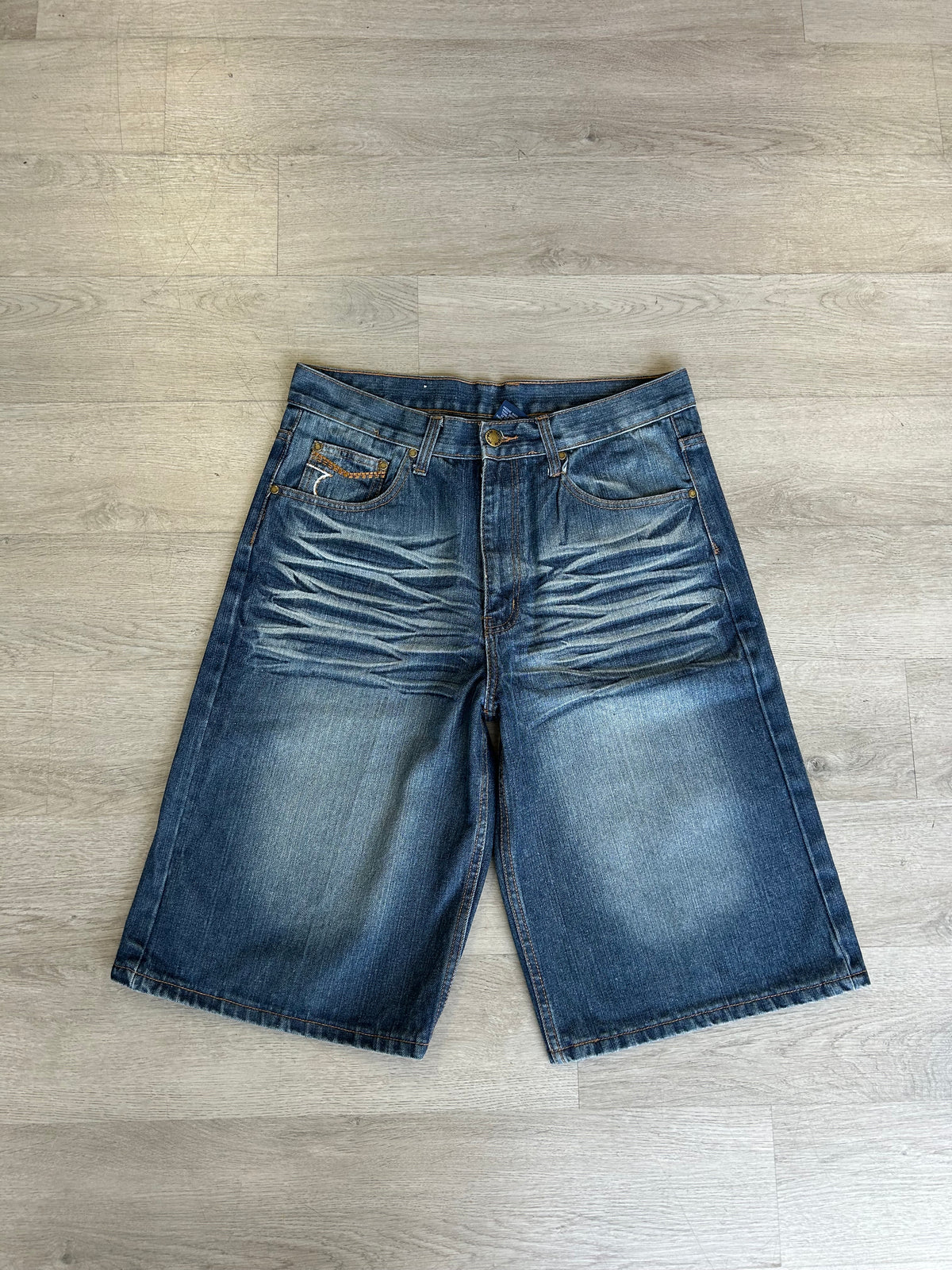 Vintage Indigo 30 Jean Shorts
