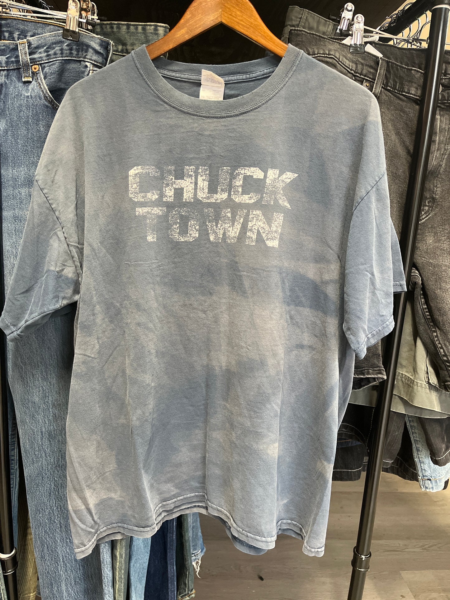 Vintage Washed Chuck Town Tee