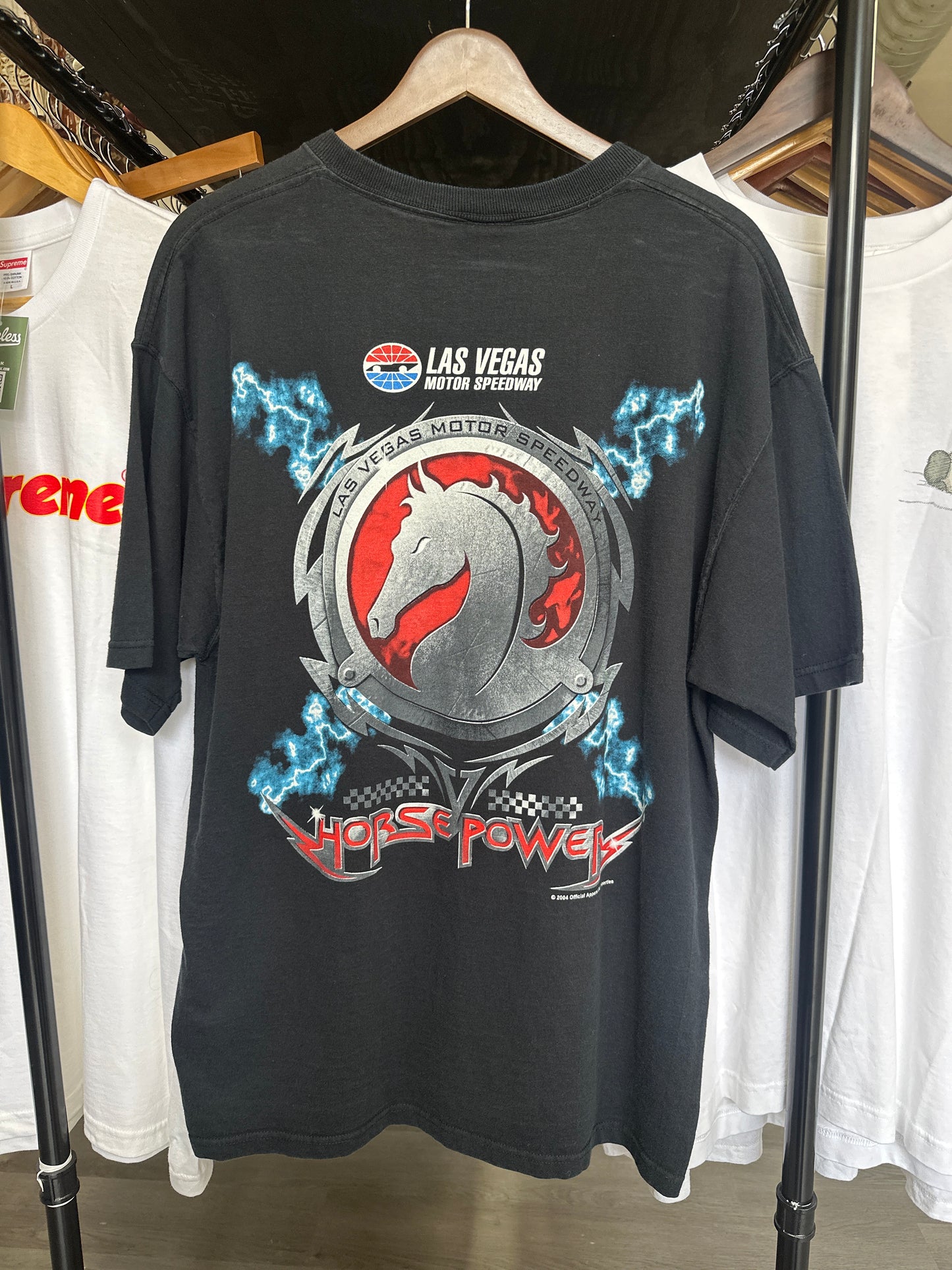 Las Vegas Speedway Horse Power NASCAR Tee