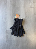 Y2K Nike Logo Fleece Black Gloves