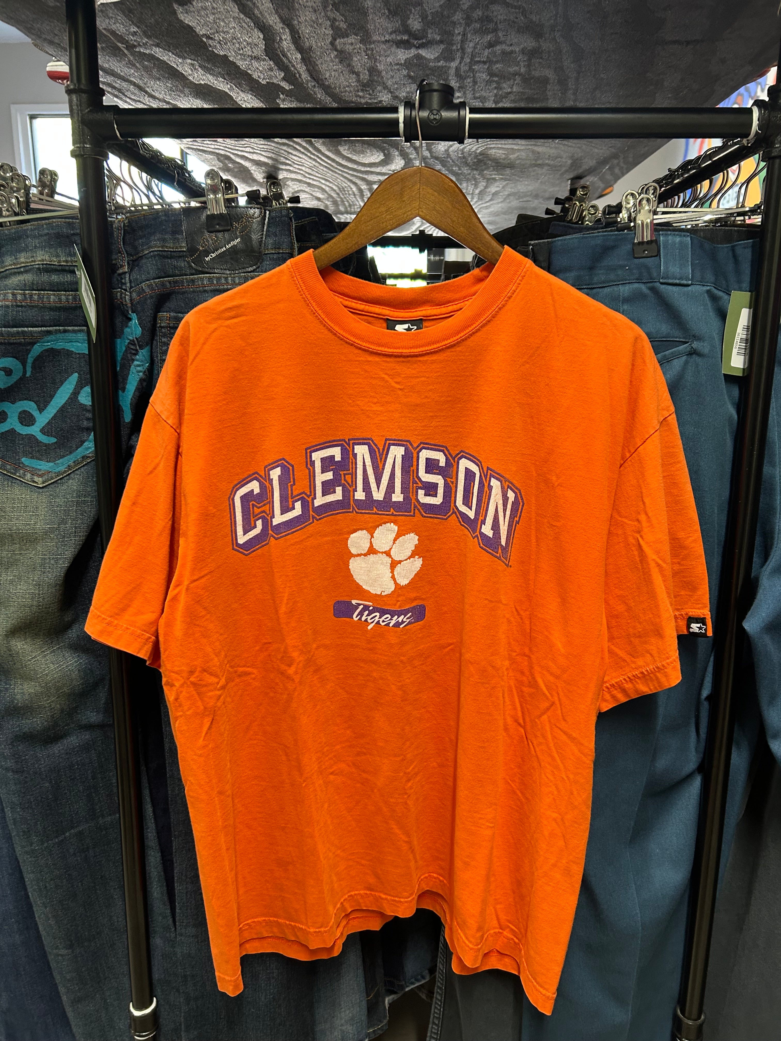 Vintage Starter Clemson Tigers Tee