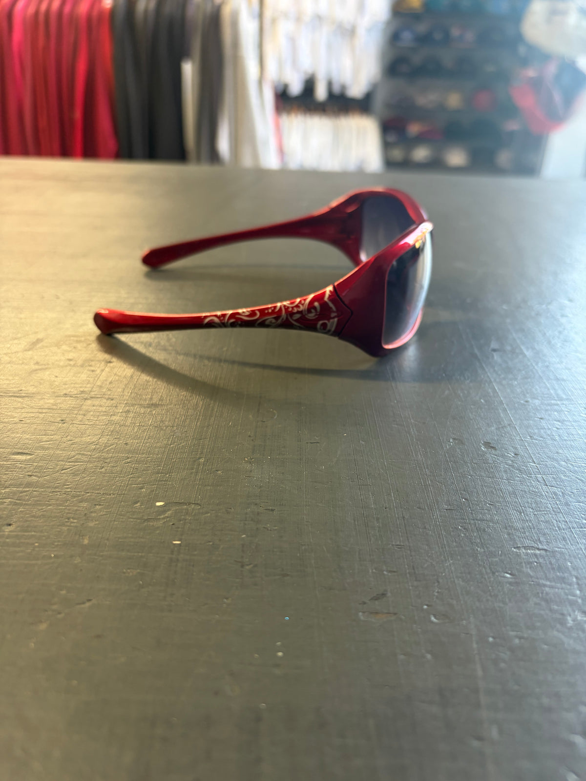 Vintage Women’s Oakley Script Wrap Sunglasses