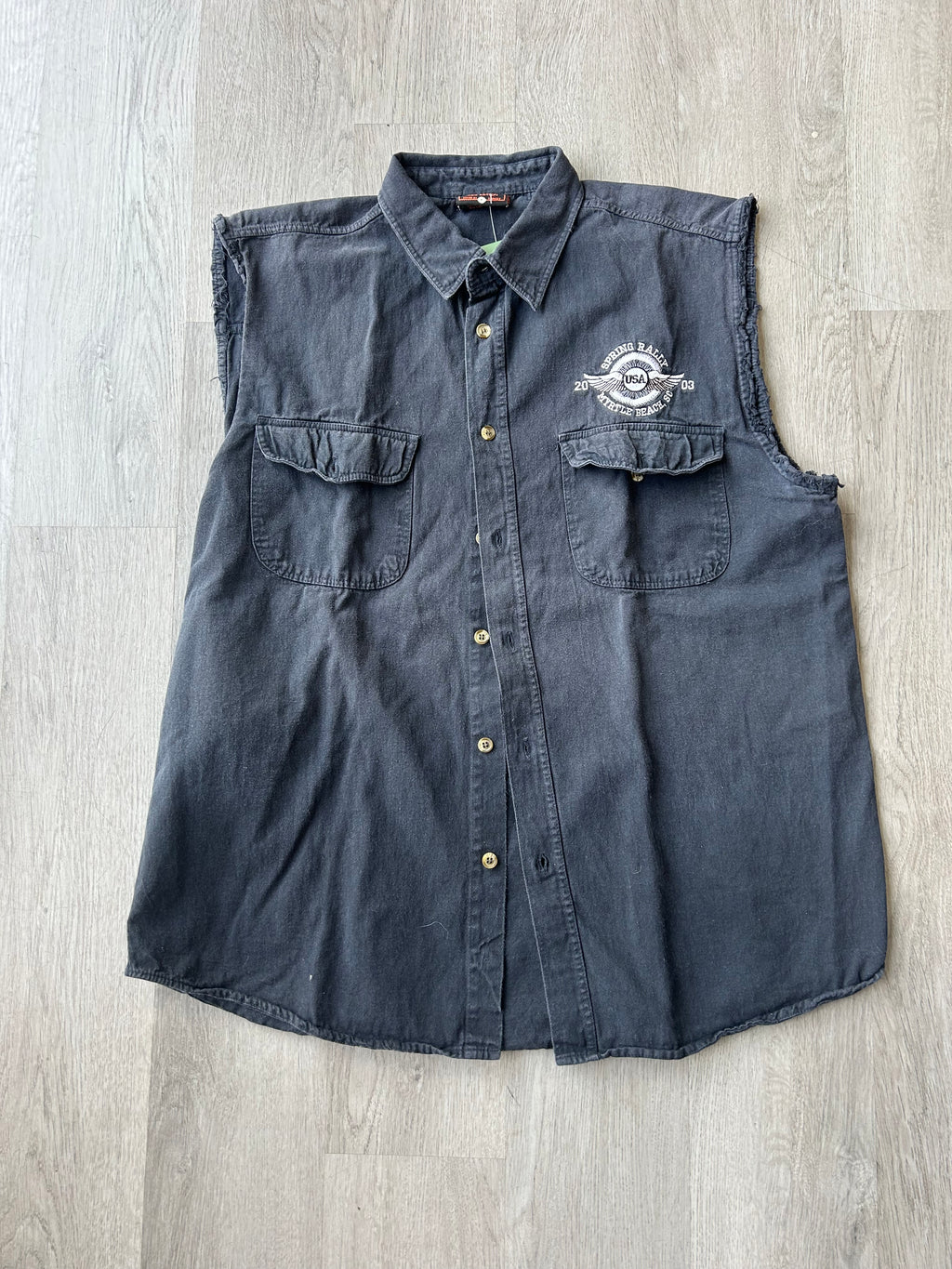 Vintage 2003 63rd Myrtle Beach Spring Rally Vest