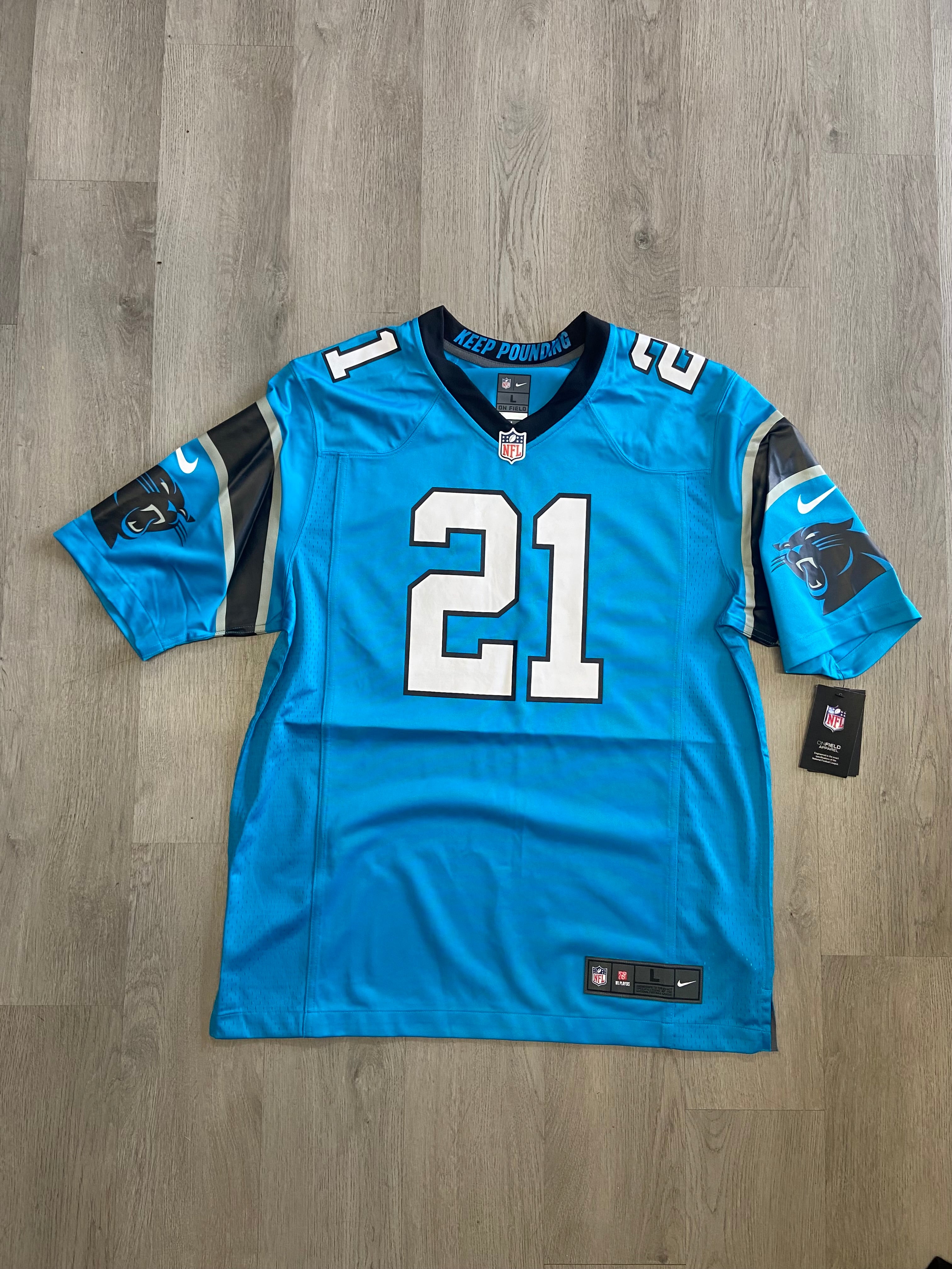 Nike Carolina Panthers Jeremy Chinn #21 Alternate Game Jersey
