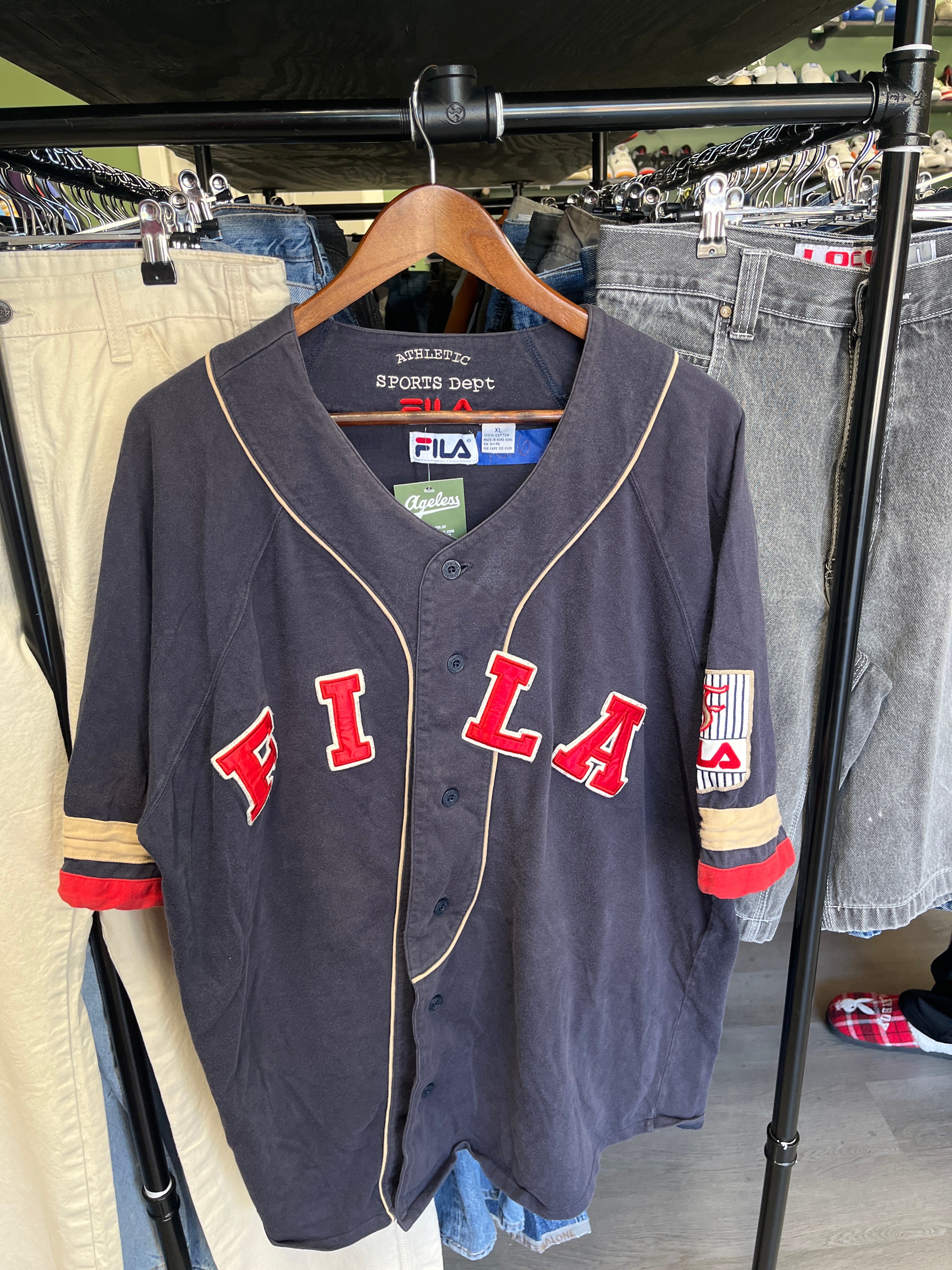 Vintage FILA Athletic Club Jersey