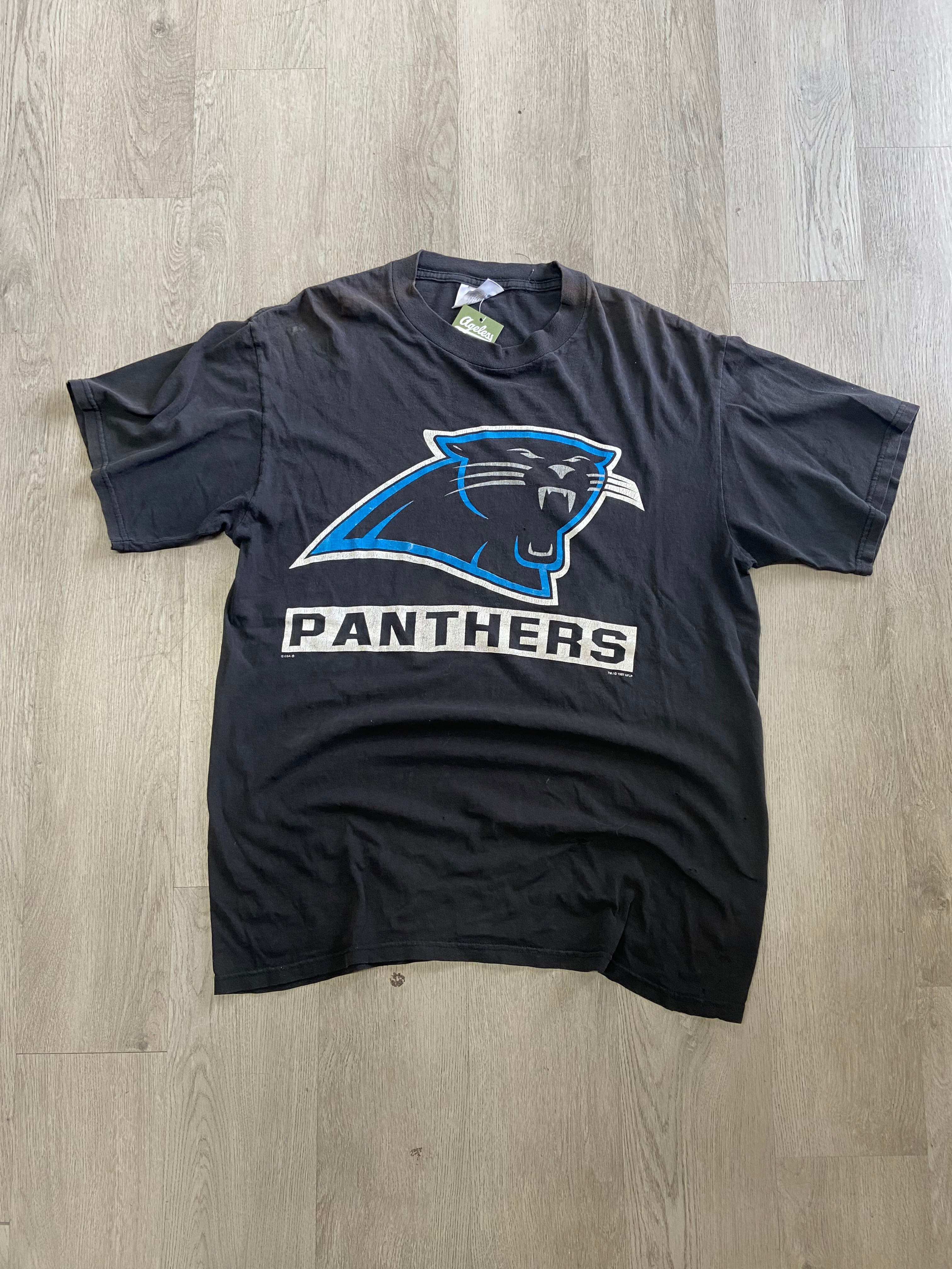 Vintage 1997 Carolina Panthers Logo Tee