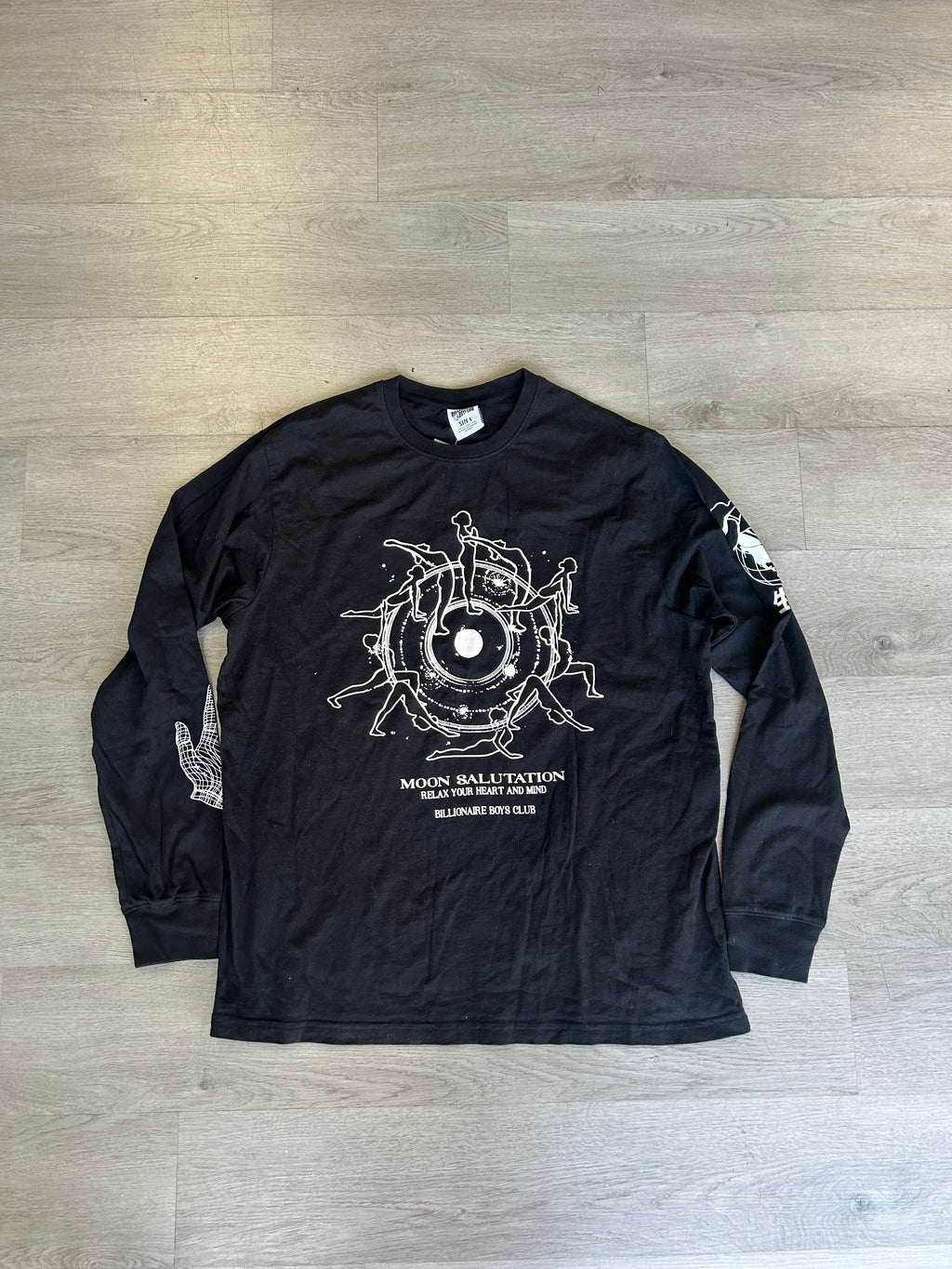 Billionaire Boys Club Moon Salutation Graphic Long-Sleeve Tee