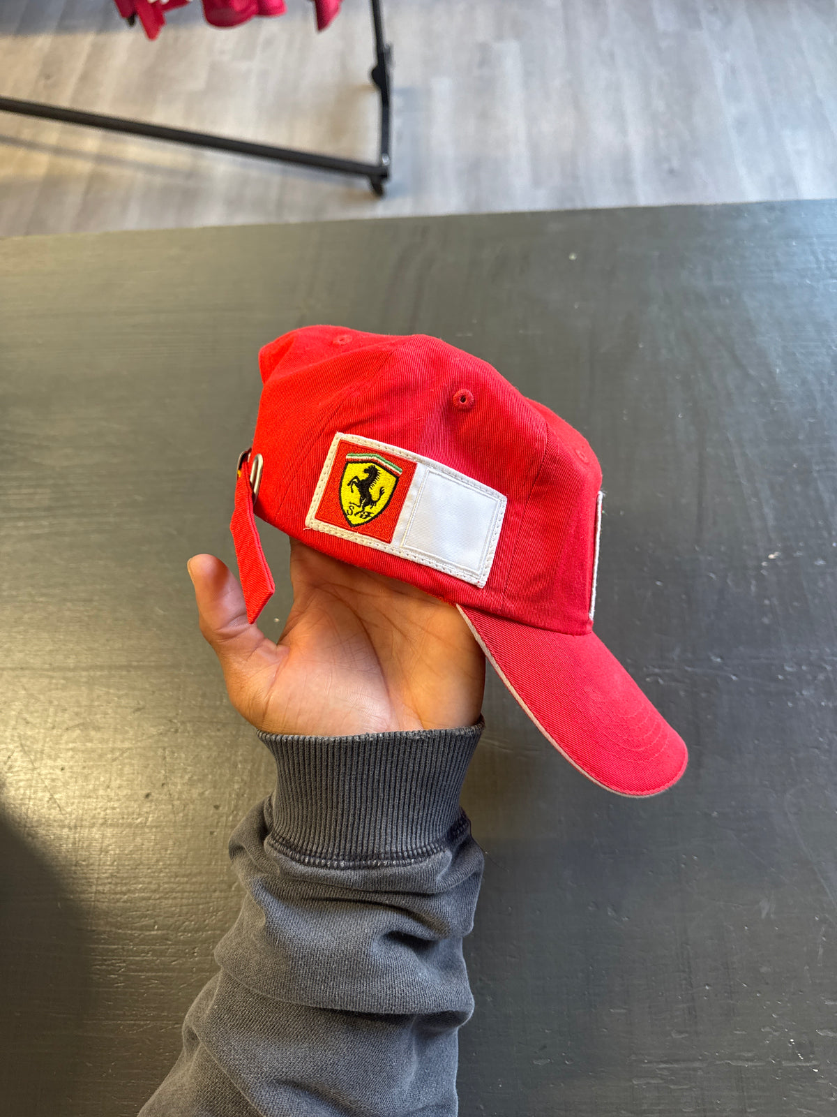 Vintage Ferrari Strapback Hat