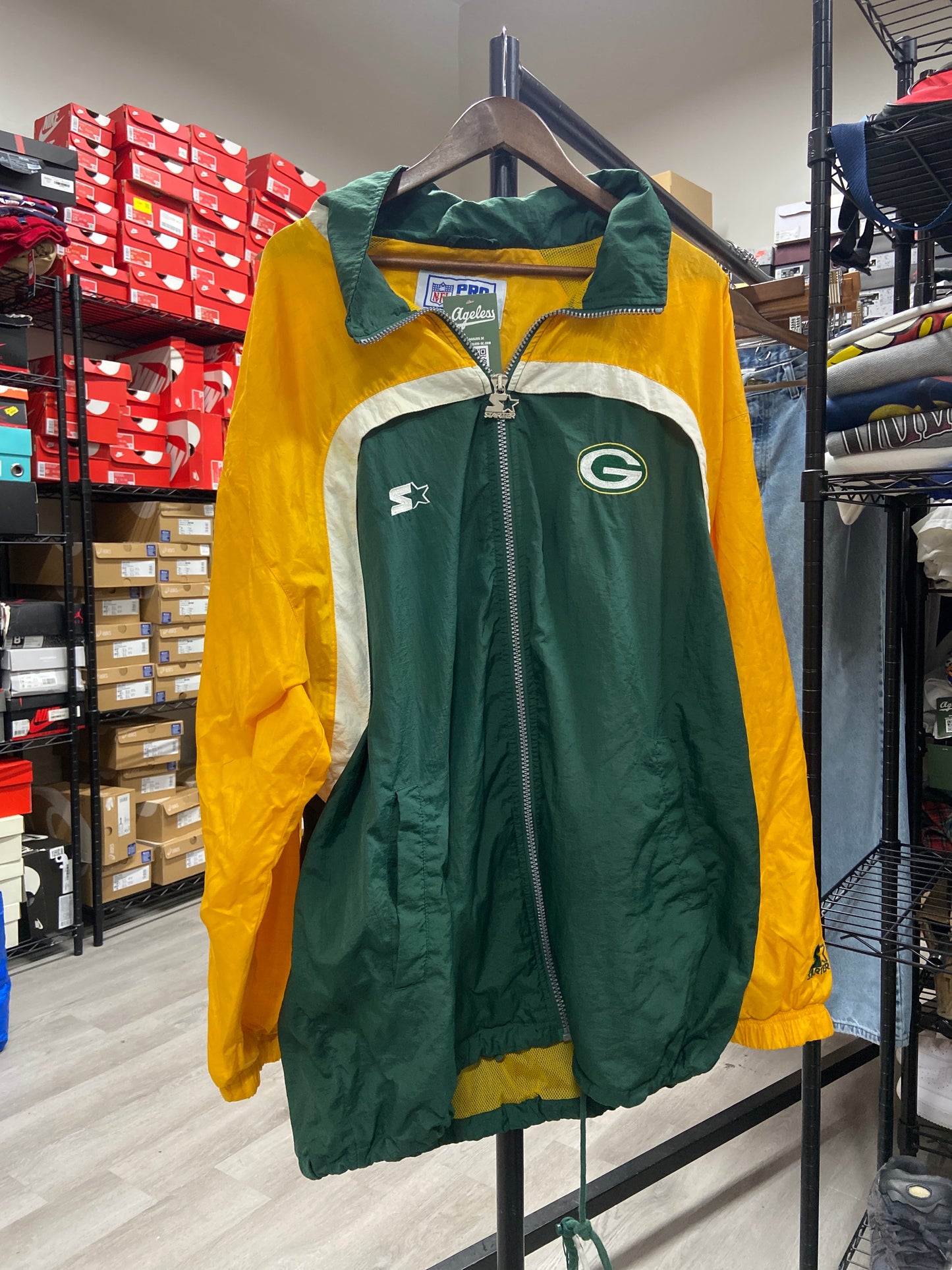 Vintage Starter Green Bay Packers Jacket