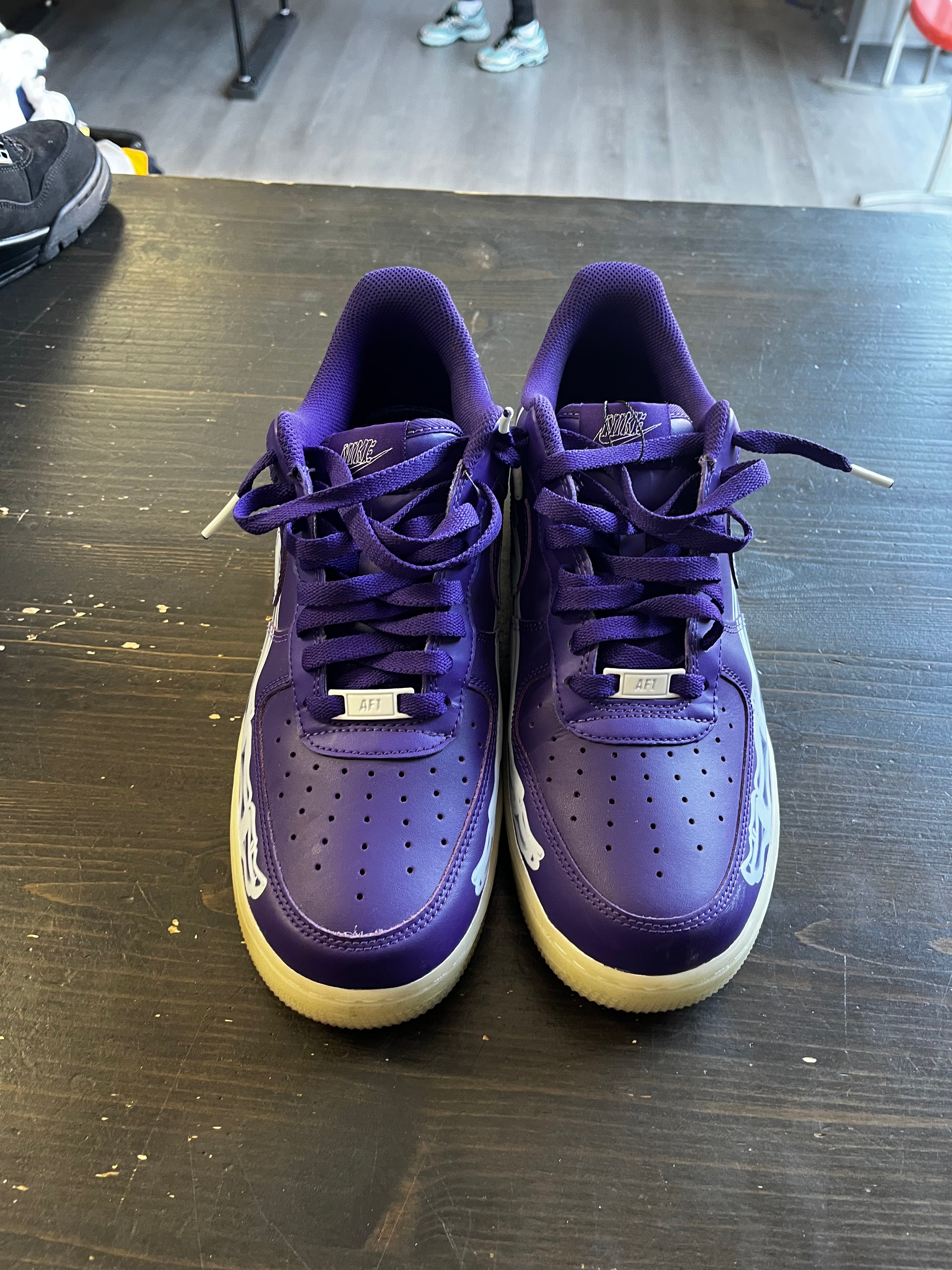 Pre-Owned Air Force 1 Skeleton QS