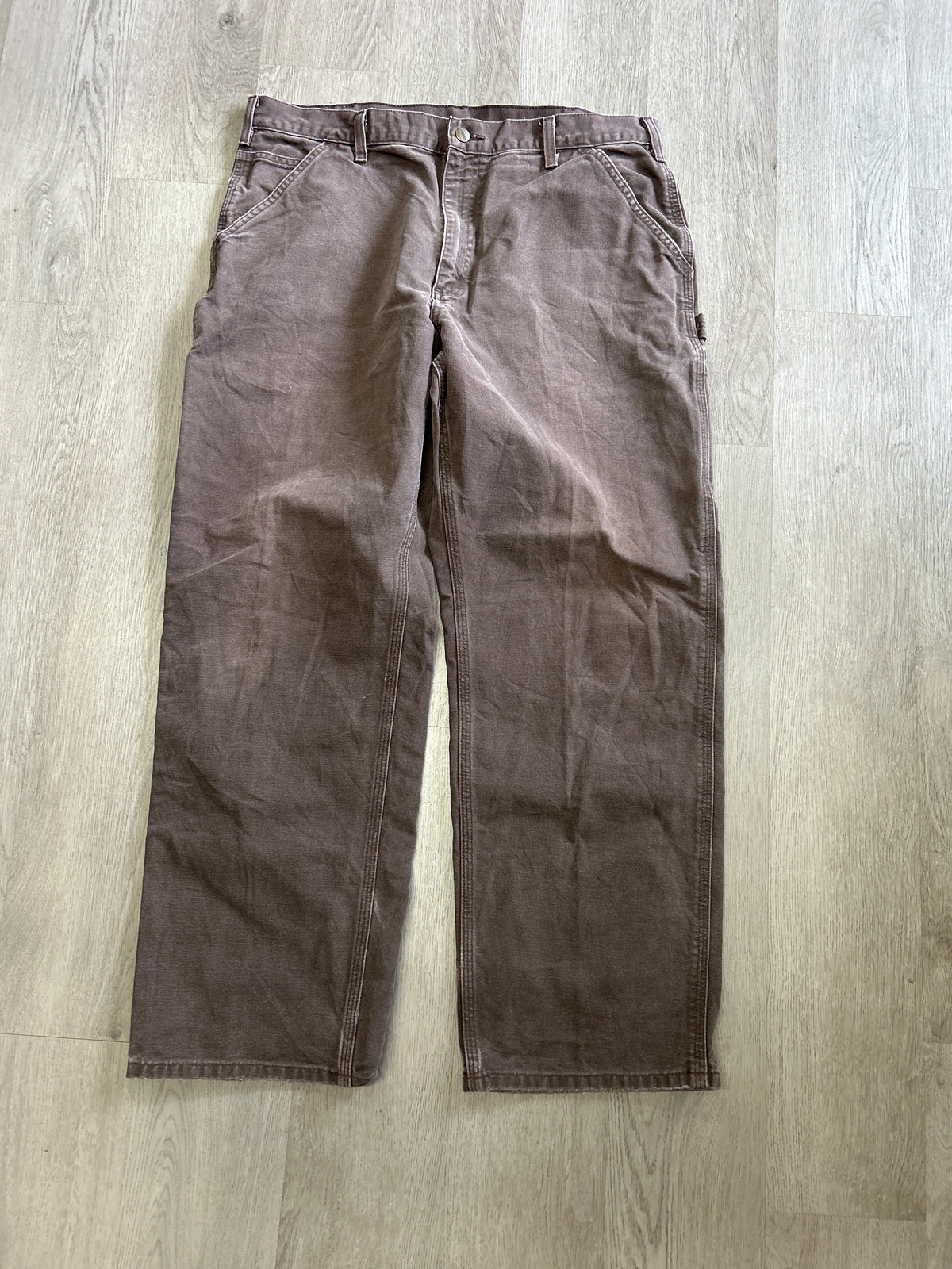 Vintage Carhartt Distressed Brown Carpenter Pants