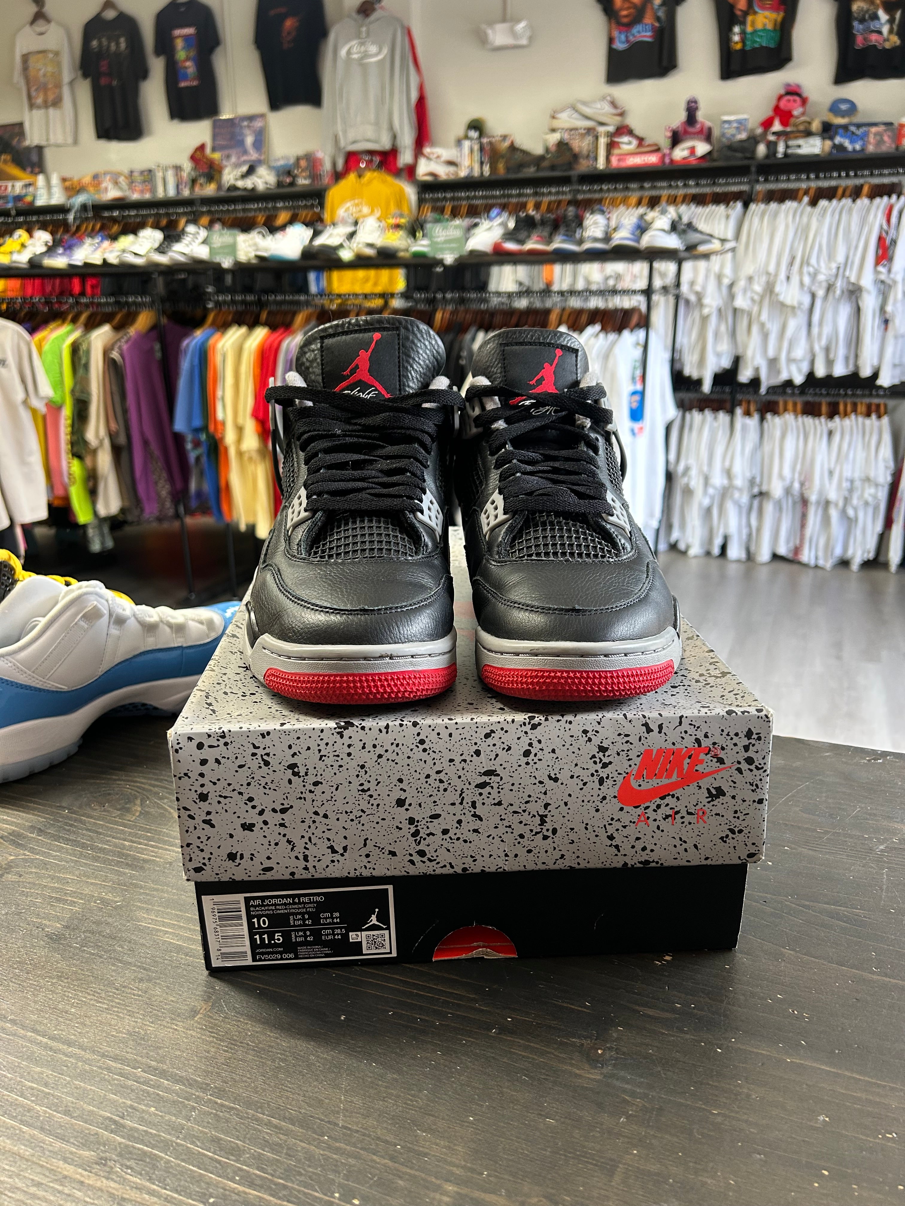 Pre-Owned Jordan 4 Retro Bred Reimagined