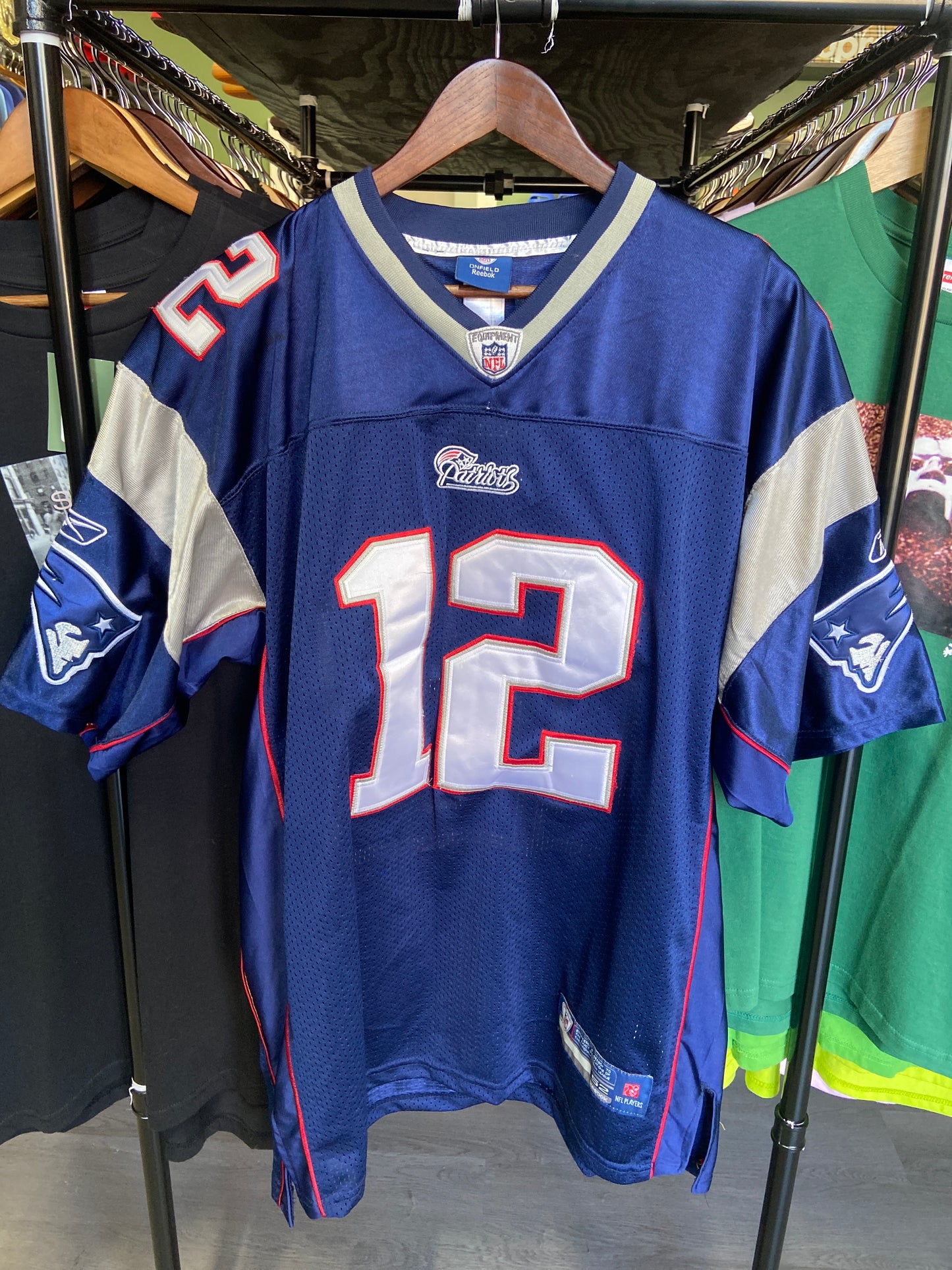 Vintage Patriots Brady Jersey