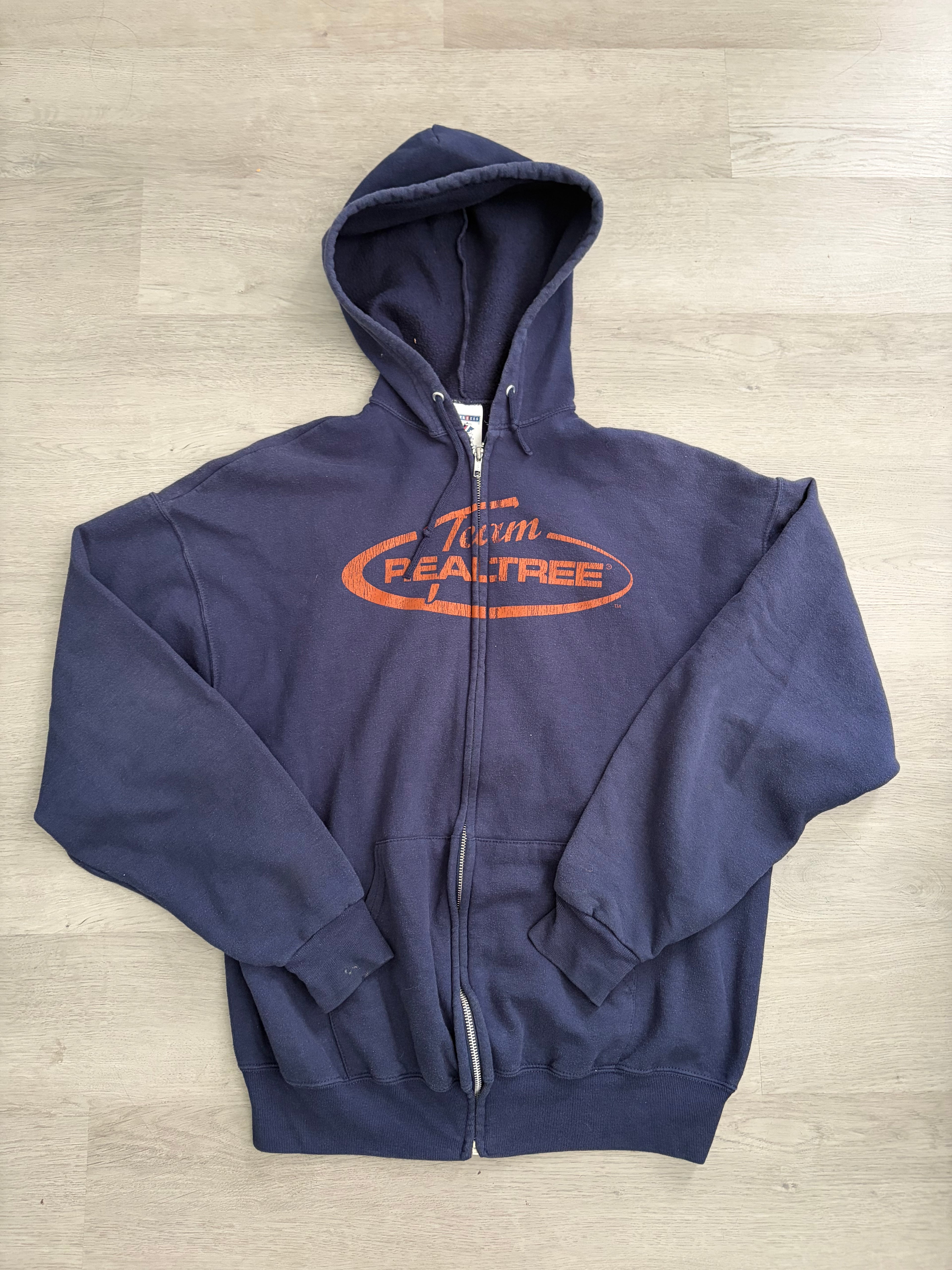 Vintage Navy Blue Team RealTree Hoodie