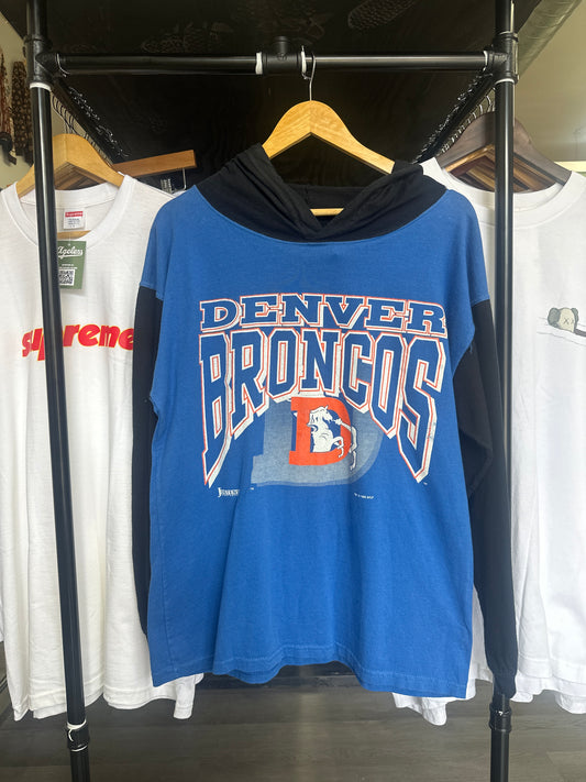 Vintage Denver Broncos Hoodie