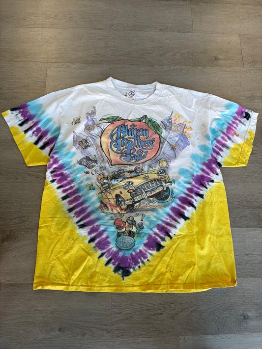 Vintage 1998 Allman Brothers Tie Dye Tee
