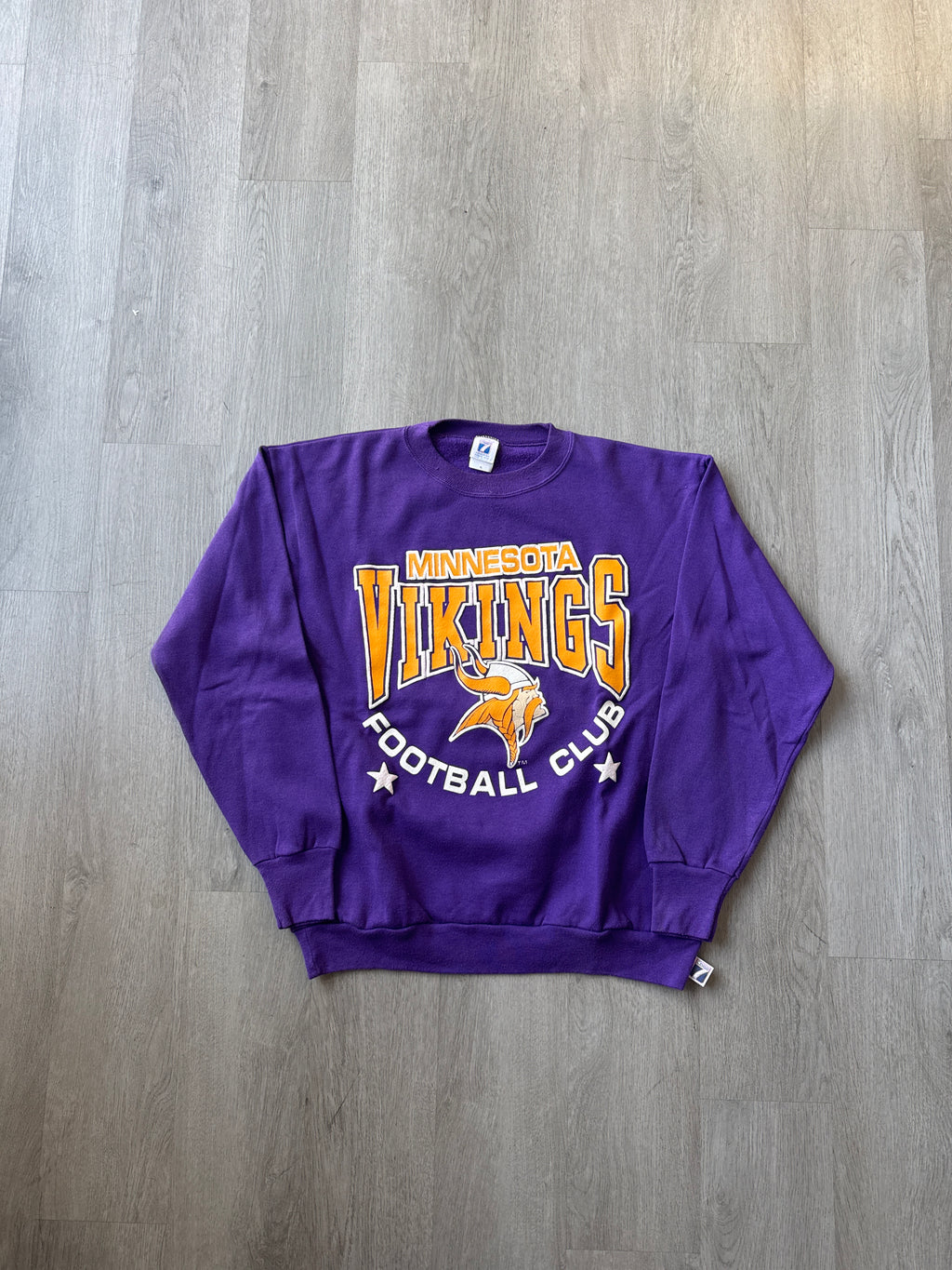 Vintage 90s Logo 7 Minnesota Vikings Sweatshirt