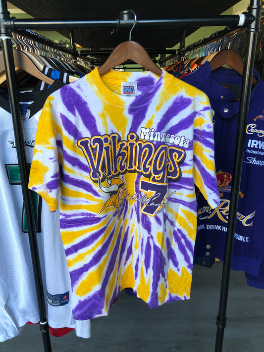 Vintage 1999 Minnesota Vikings Tie-Dye Tee