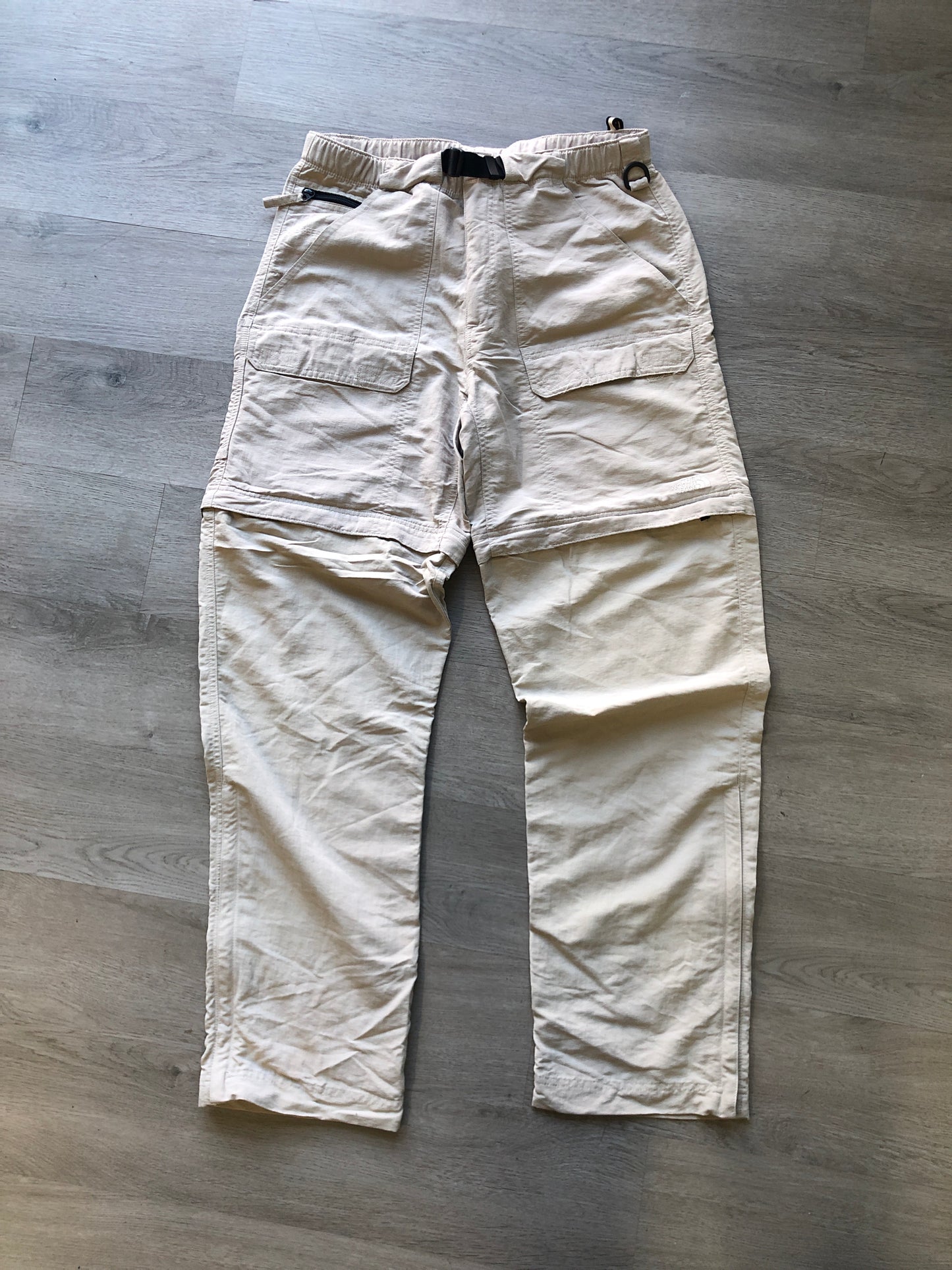 North Face Tan Zipped Hiking Pants