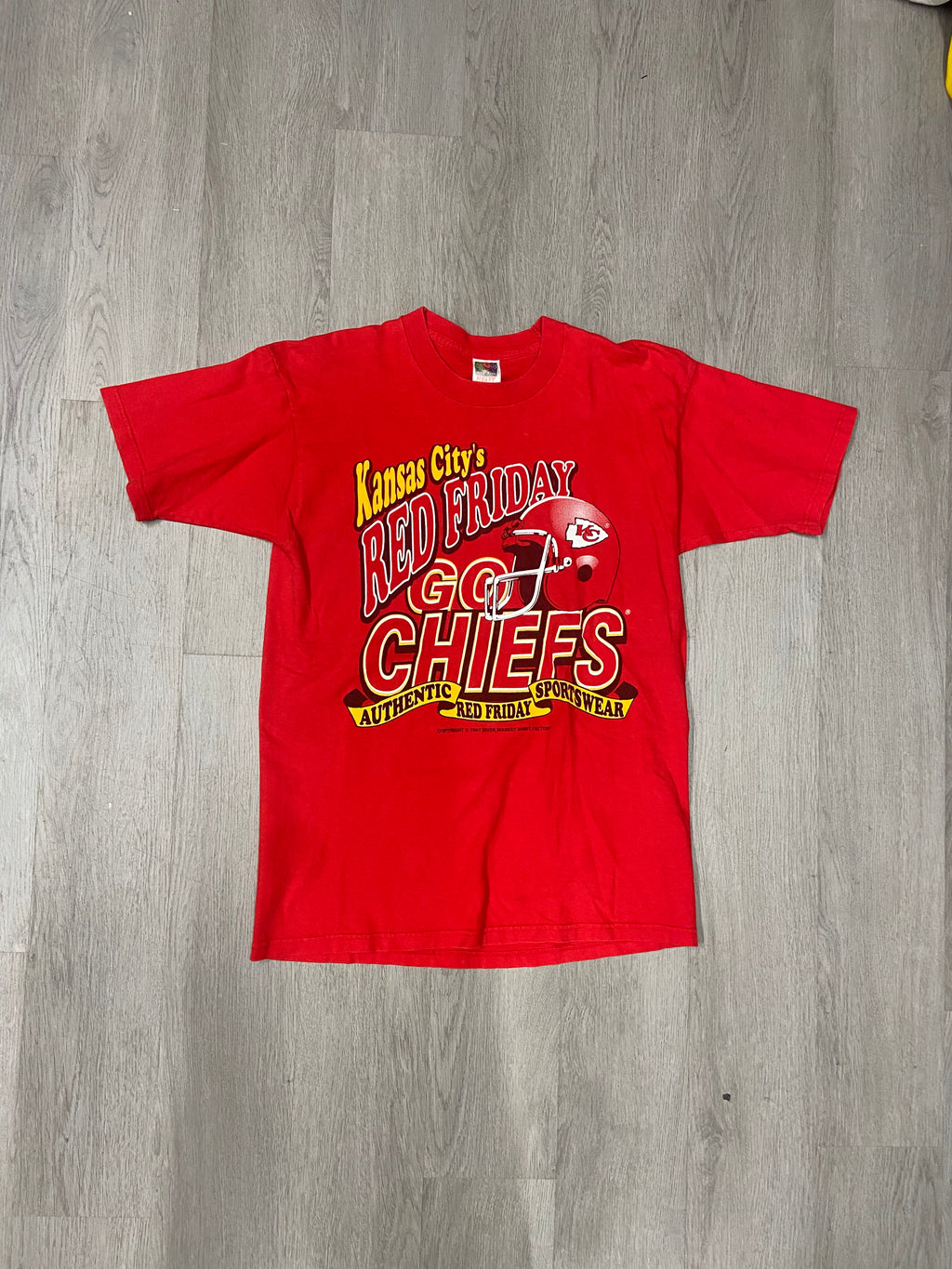Vintage Red Friday ‘Go Chiefs’ Tee