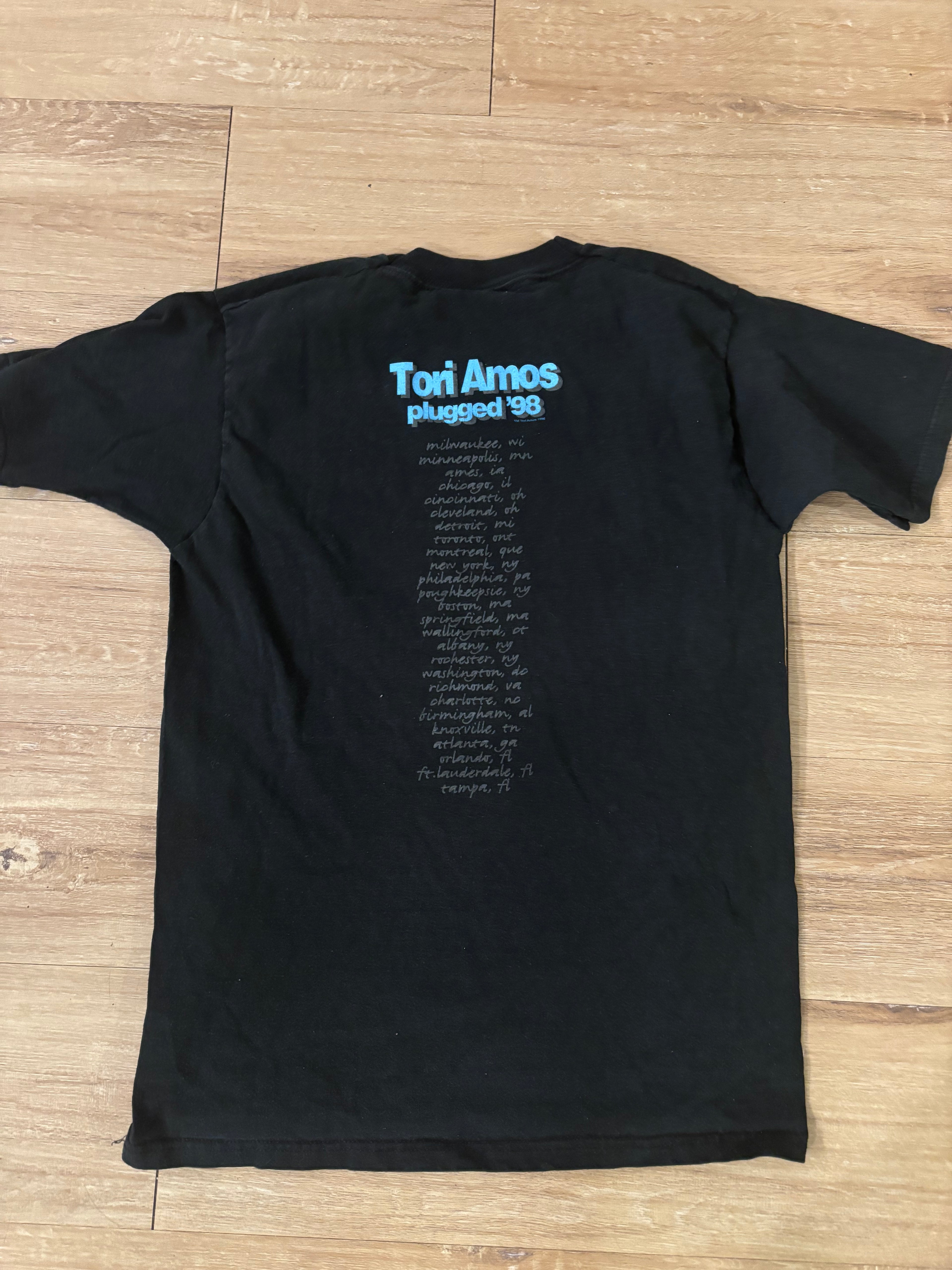 Vintage Tori Amos Plugged '98 Tour Tee