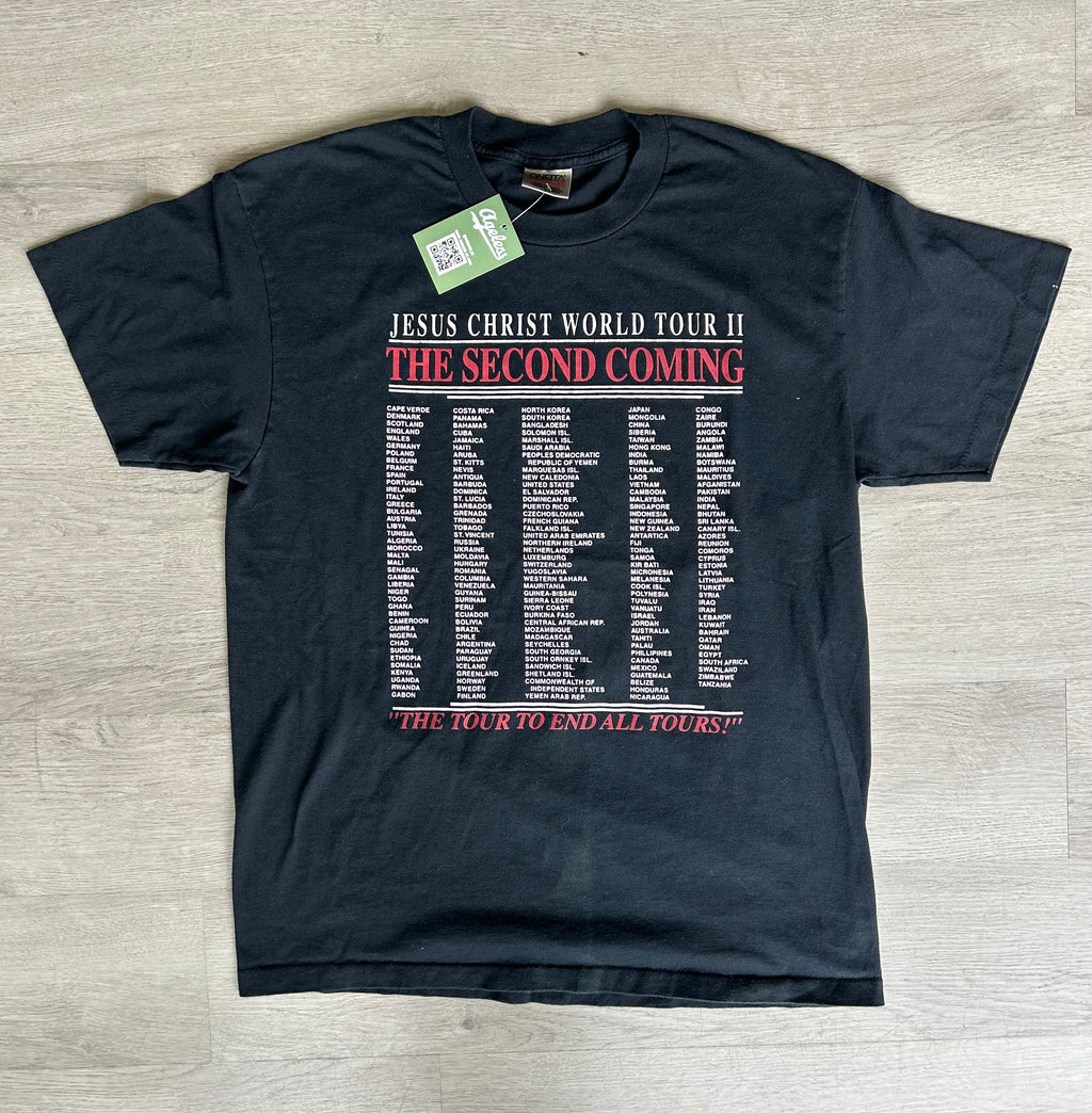 Jesus Christ "Second Coming" World Tour Tee