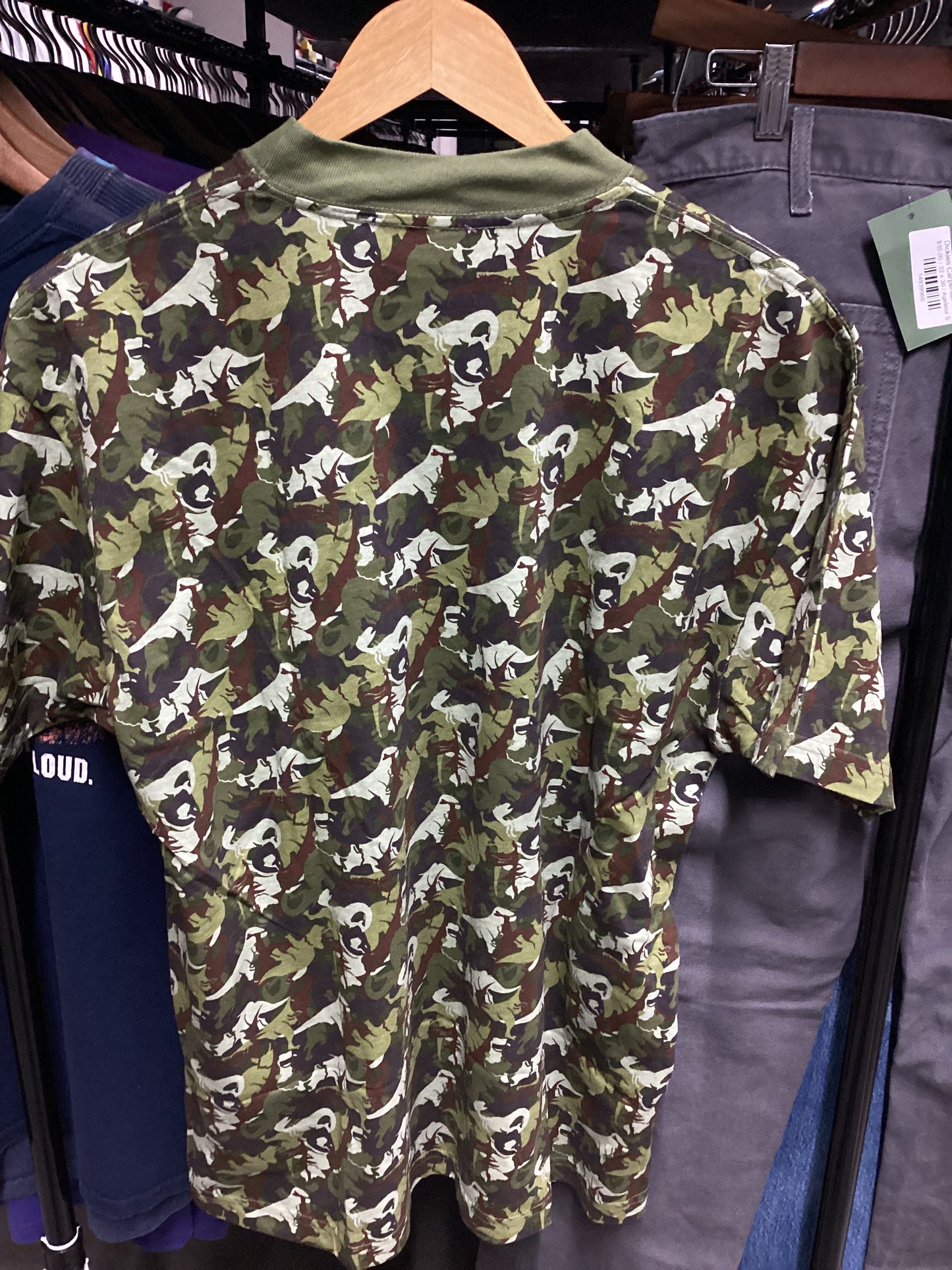 Jurassic Park Camo Dinosaur Tee