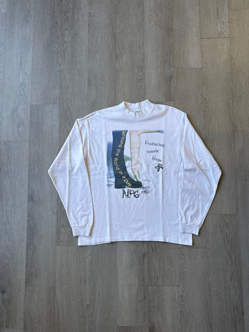 Vintage 1997 Prince New Power Generation Around The World In A Day Tour Long Sleeve Tee