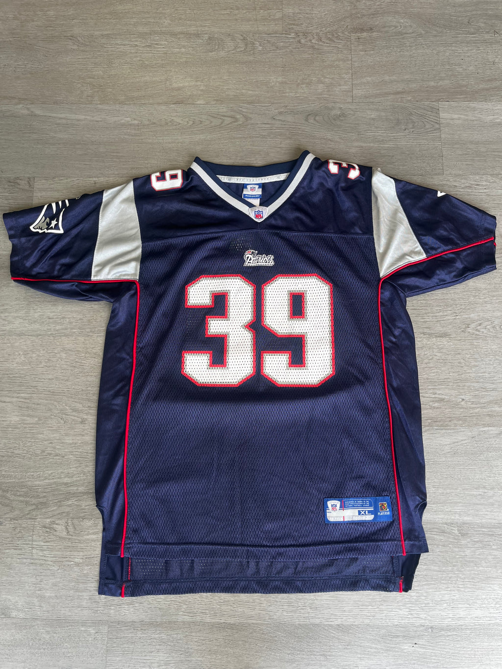 Vintage Reebok New England Patriots Lawrence Maroney #39 Jersey