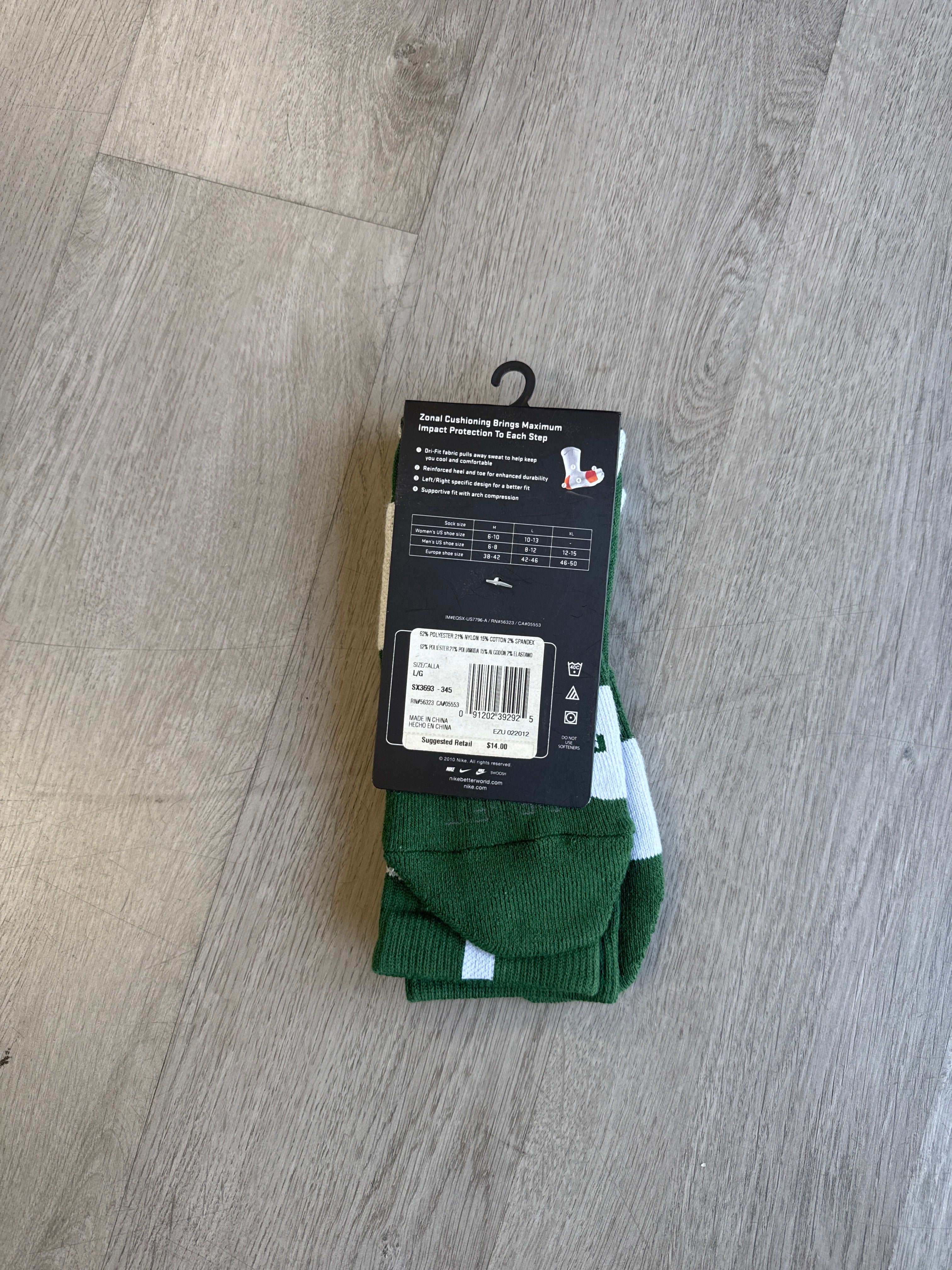 Nike Men's Elite Basketball Crew Socks