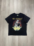 Black Ed Hardy Panther Print Tee
