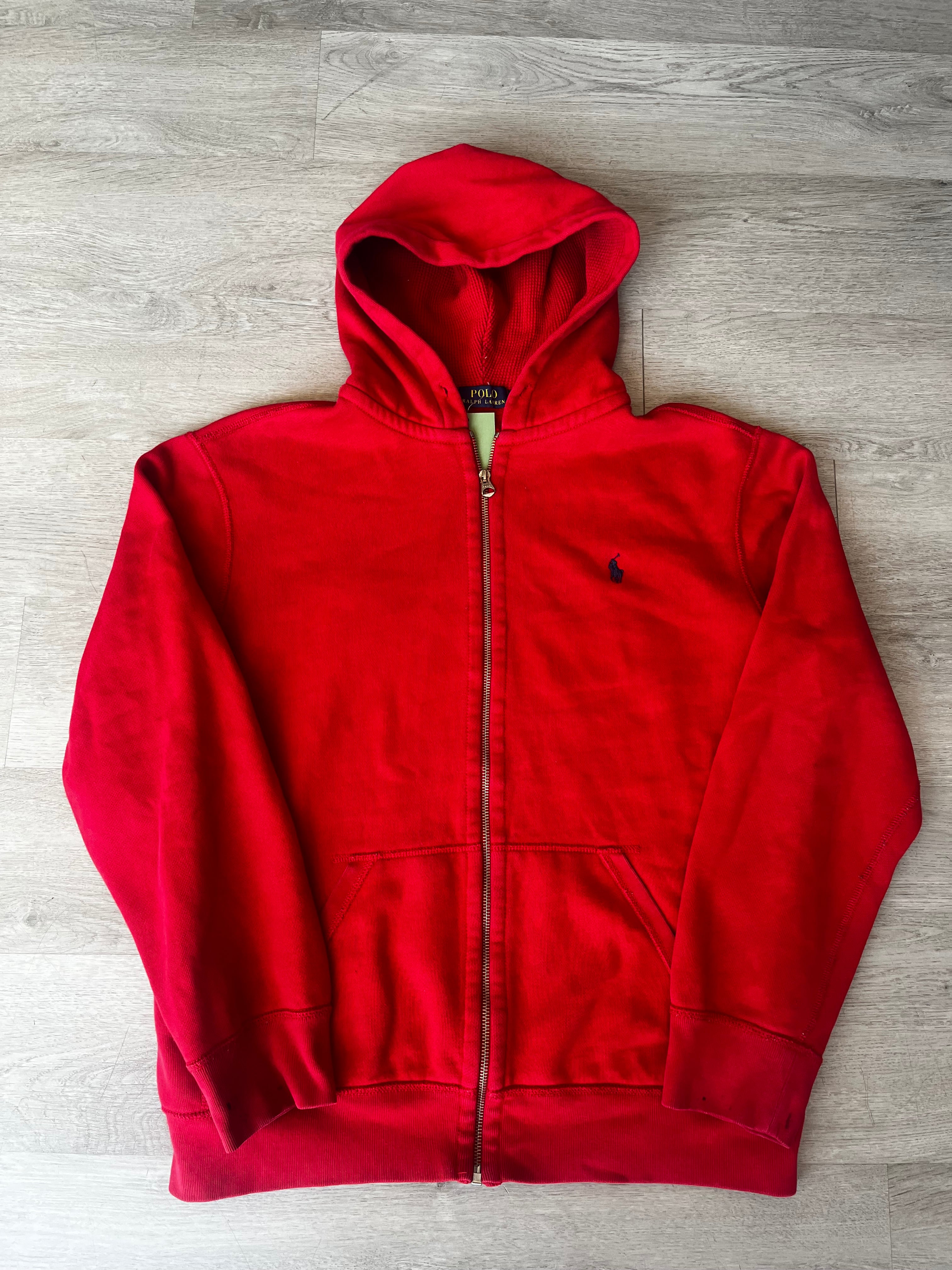 Red Polo Ralph Lauren Hoodie