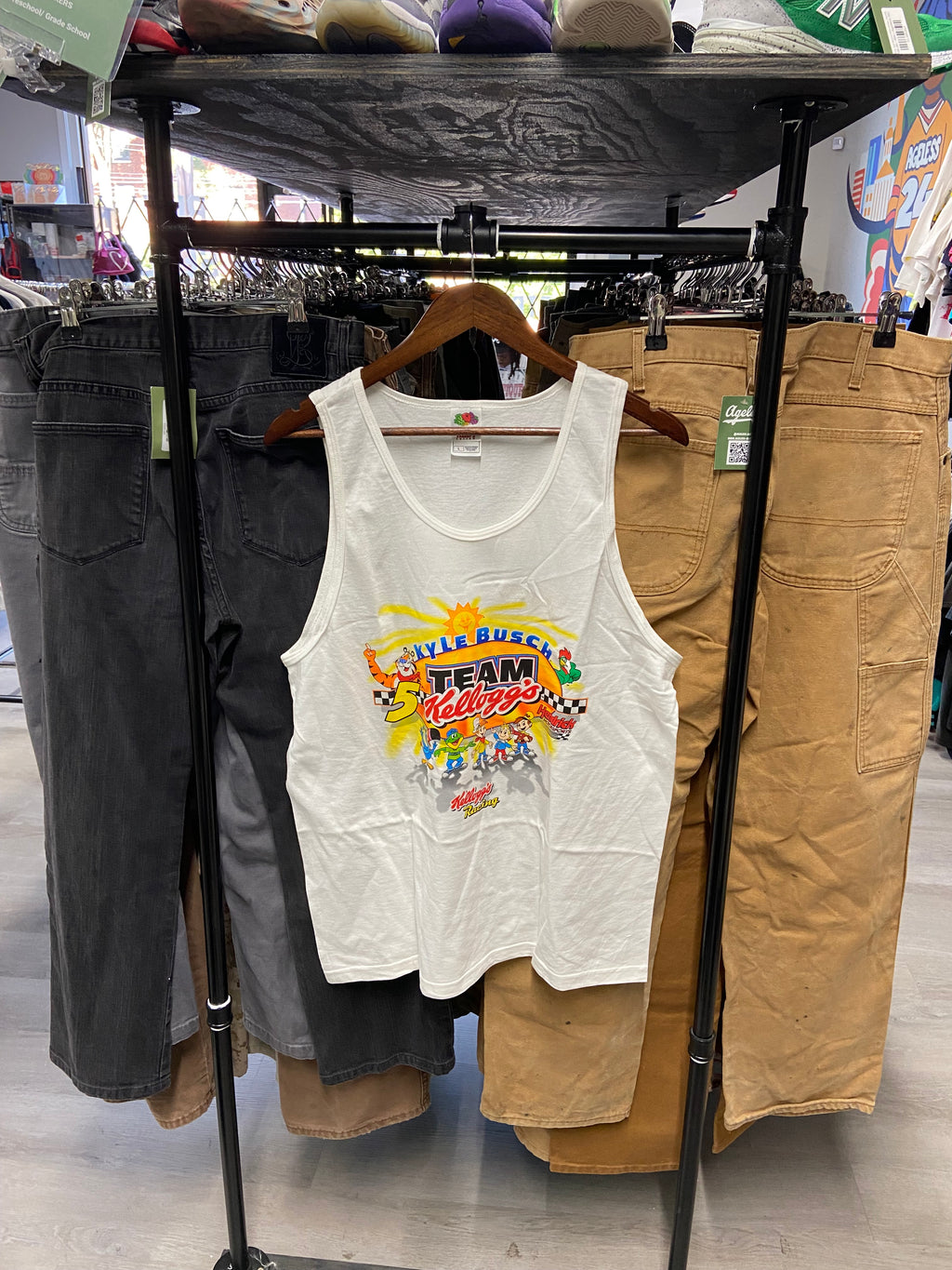 Kyle Busch Team Kellogg’s Racing A Fresh Start NASCAR Tank Top